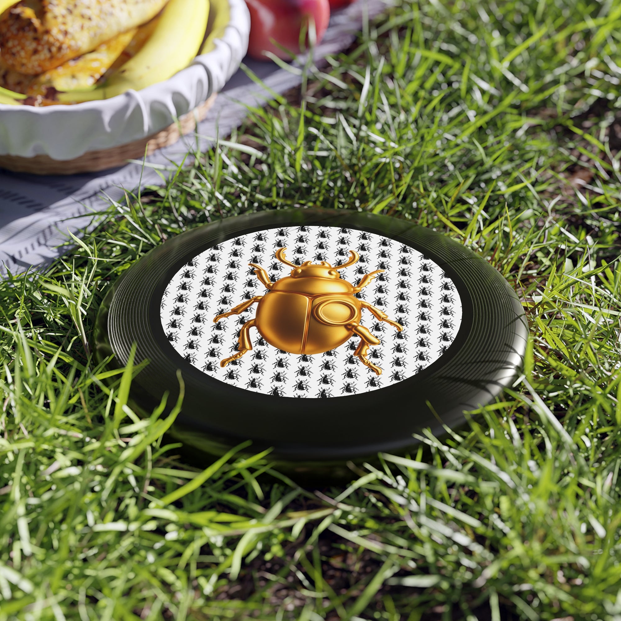 π Golden Beetle Flyer - Wham-O Frisbee