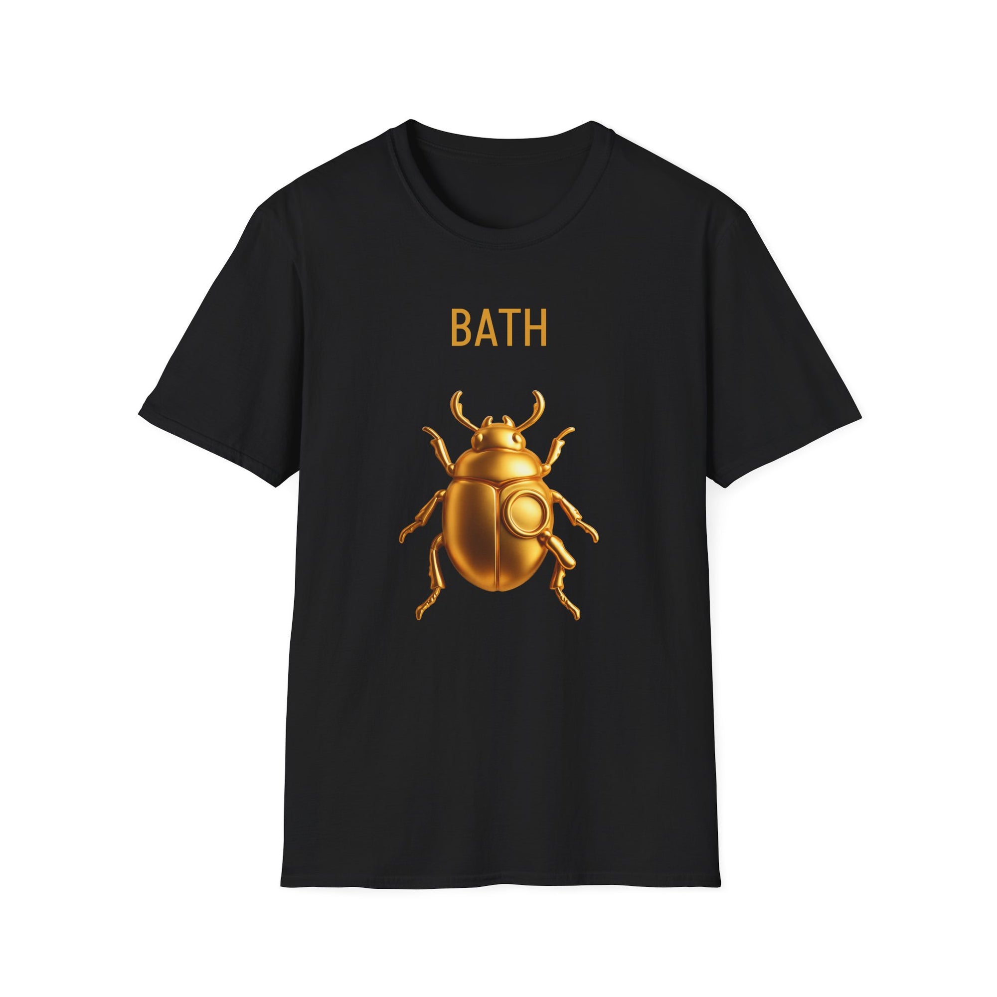 Bath - Golden Beetle Unisex Softstyle T-Shirt