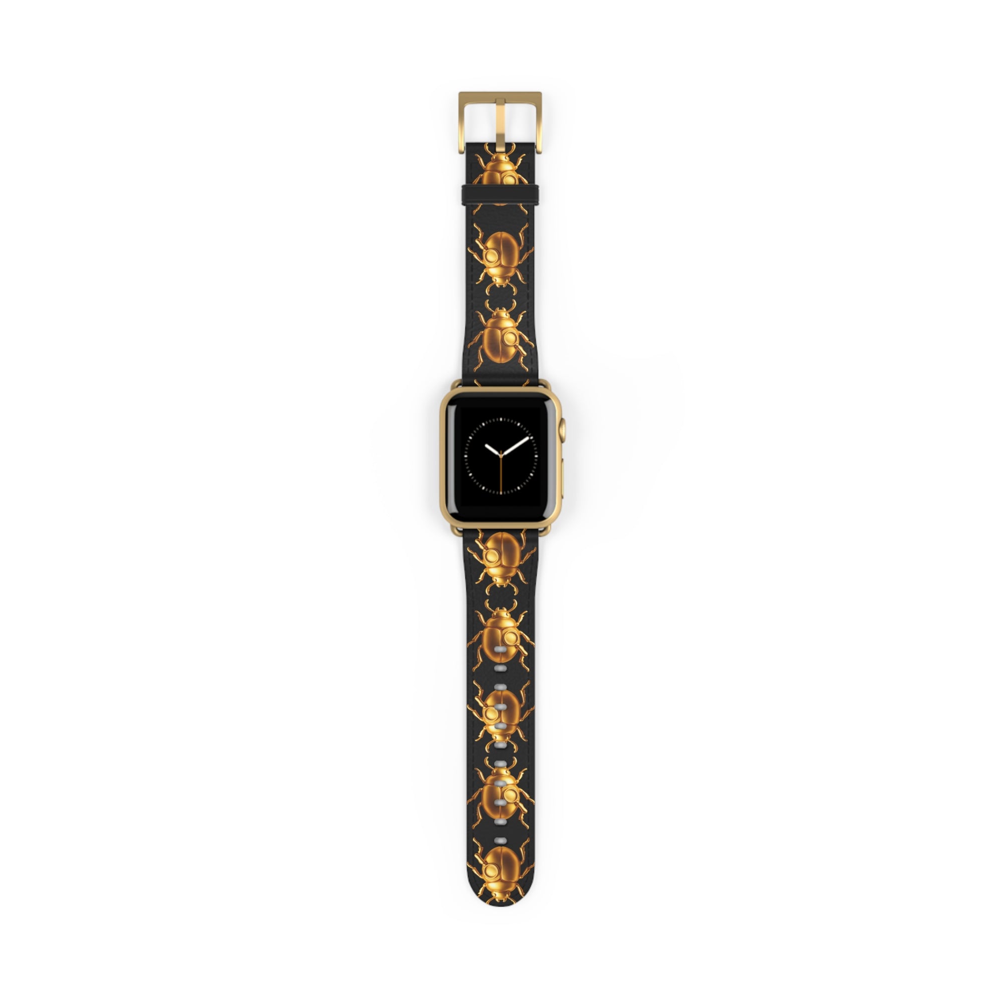Golden Beetle Parade Apple Watch Band