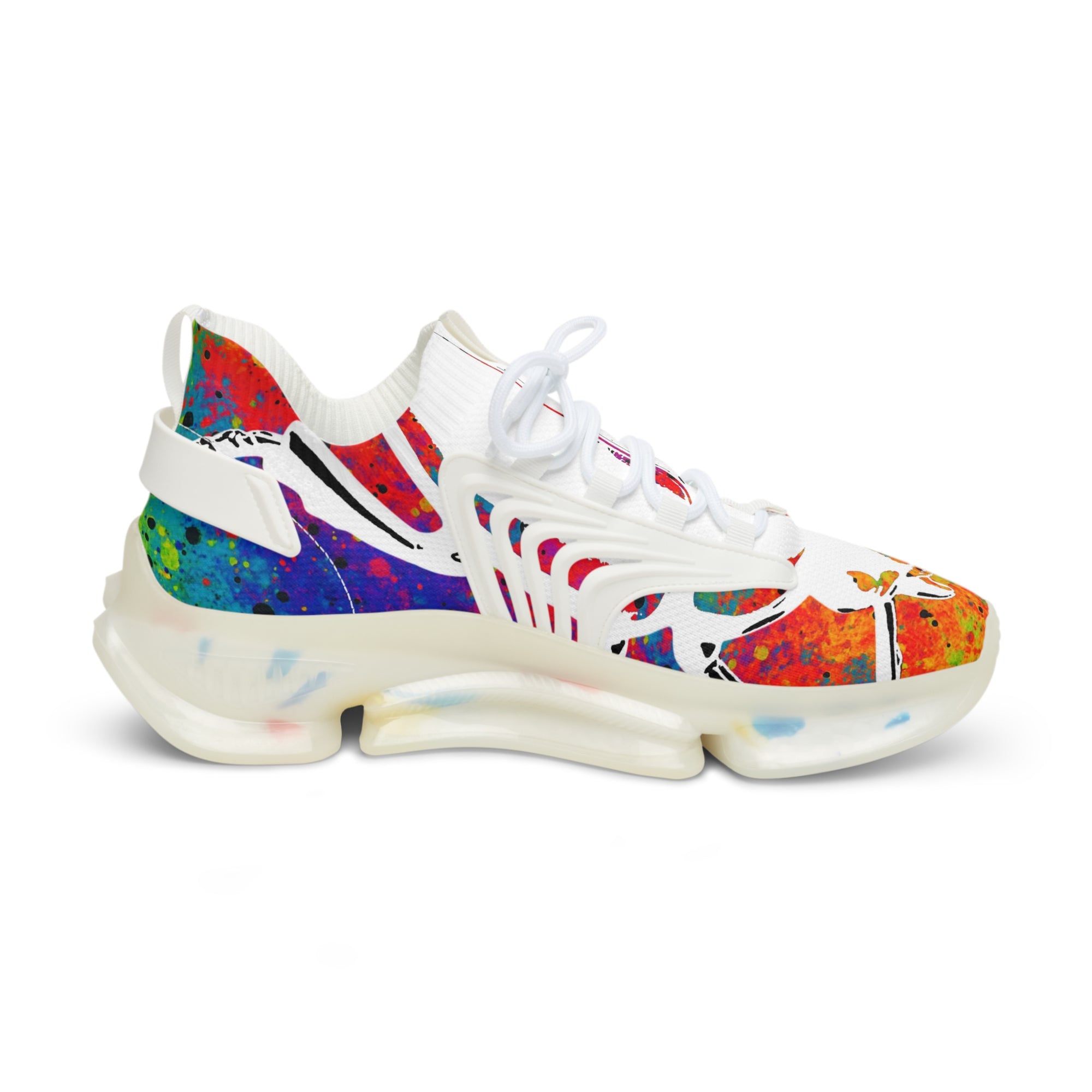 👟 “HYPERDRIP V1A” Full-Spectrum Chaos Mesh Sneakers