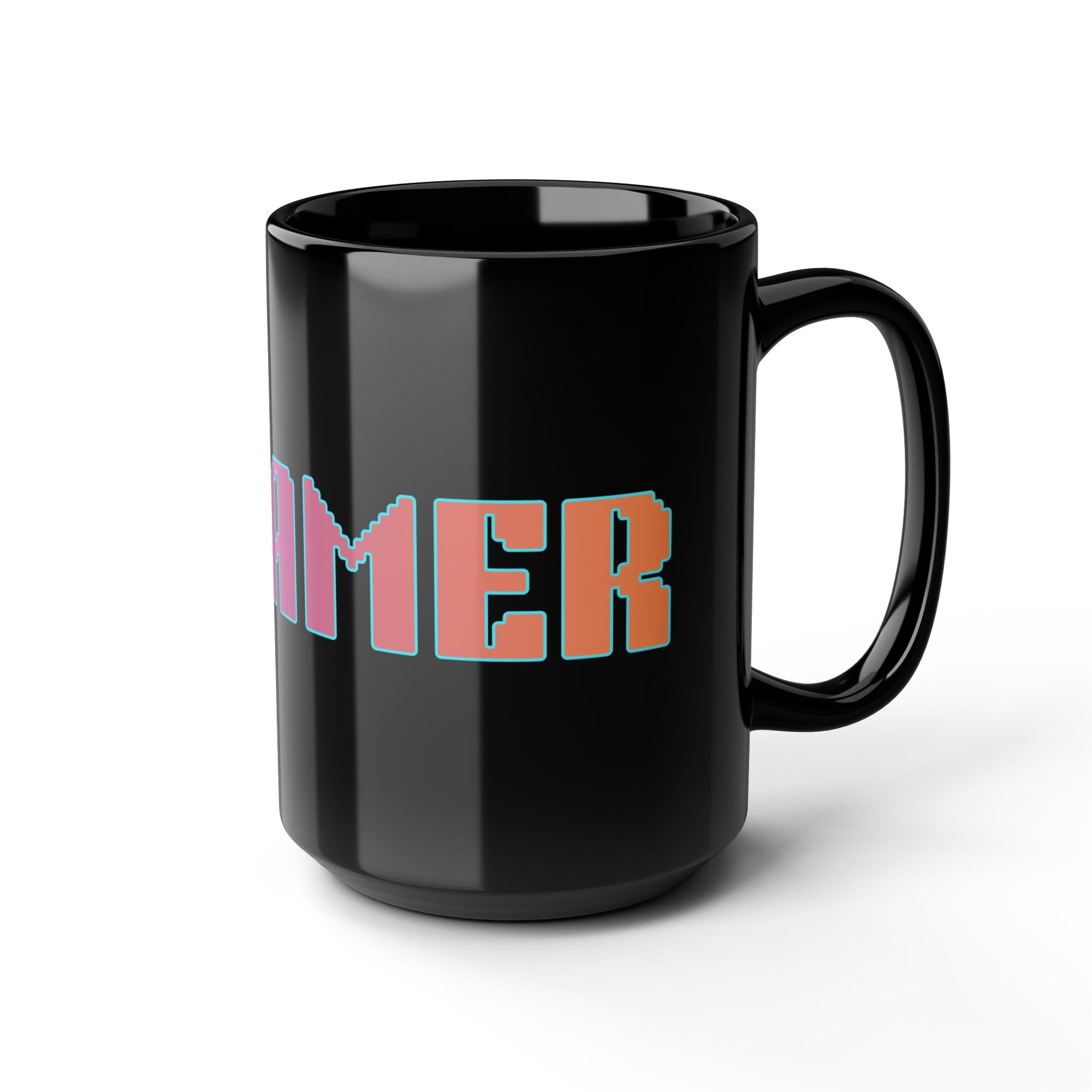 Dreamer Black Mug Color Gradient Funny Coffee Cup Gift Work Office Friends