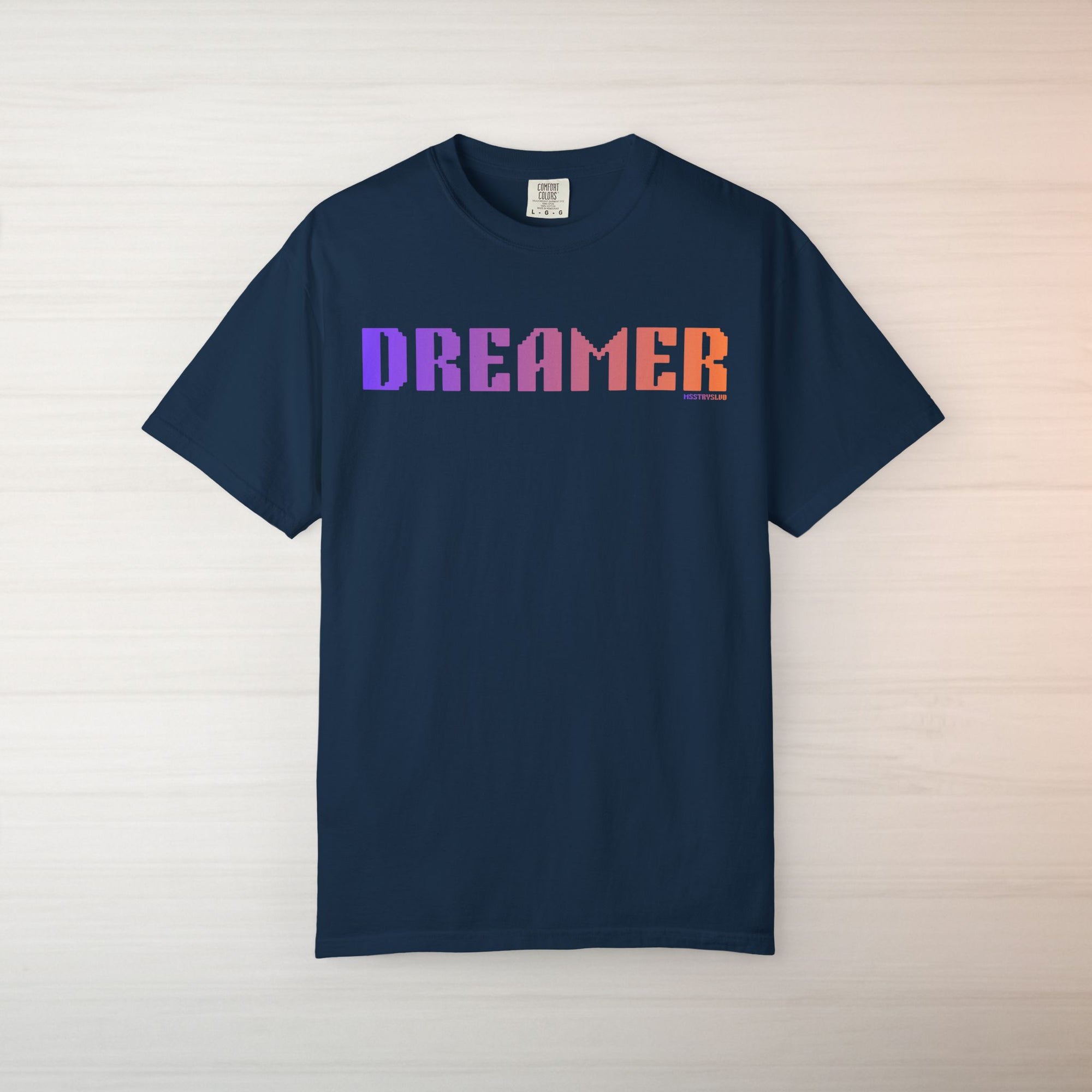 DREAMER Graphic T Shirt Aesthetic Streetwear Tee, Unisex Minimal Typography Shirt, Pastel Fashion Top