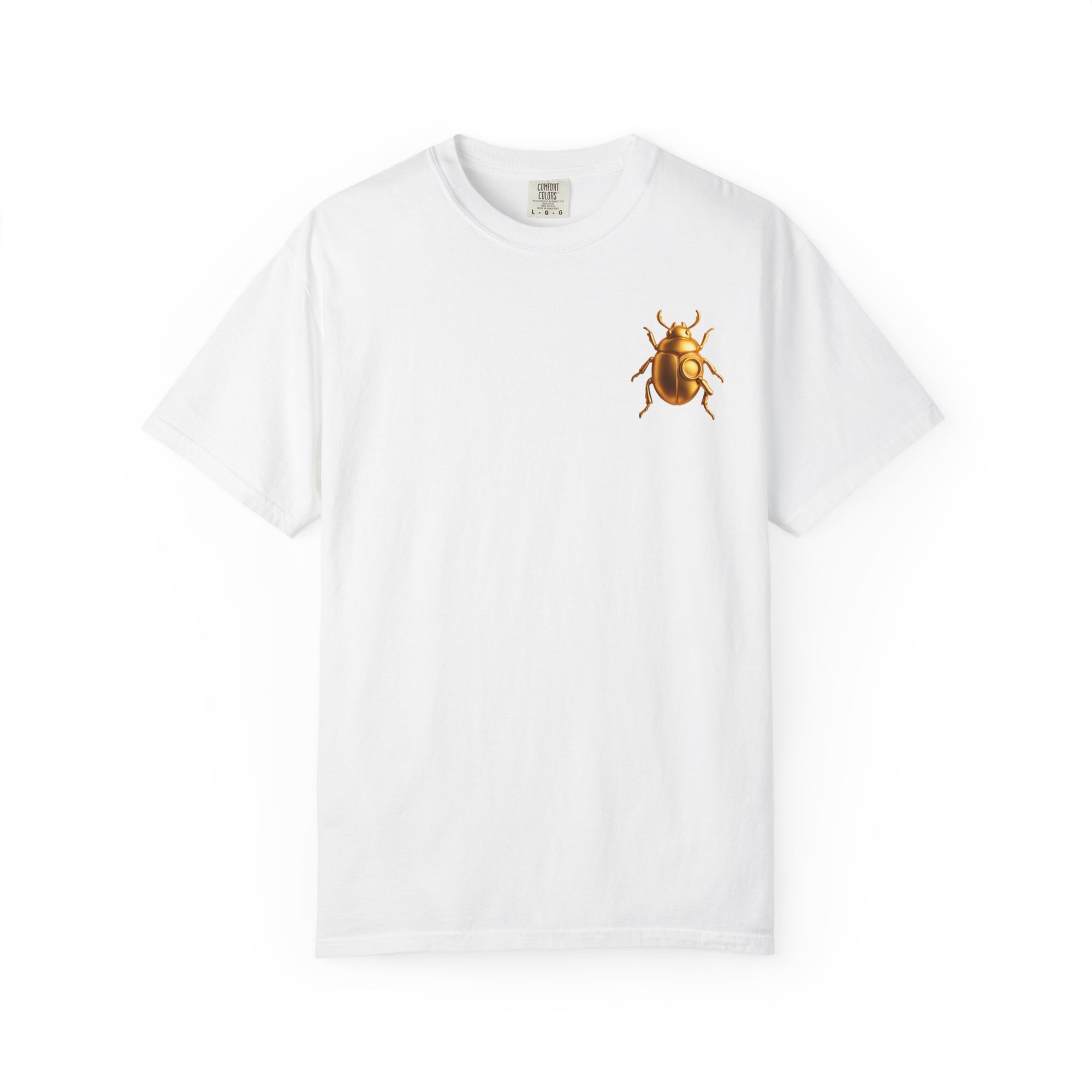 Golden Beetle Statement, Light Base Unisex T-shirt