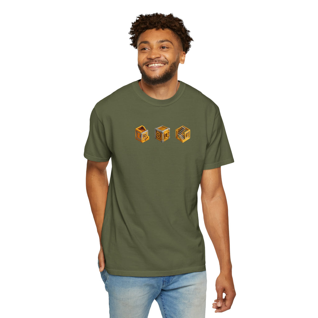 Beetle Vault Rush Game T-Shirt – MSSTRYSLVD® Gold Coin Graphic Tee | Streetwear for Dream-Chasers & Gamers