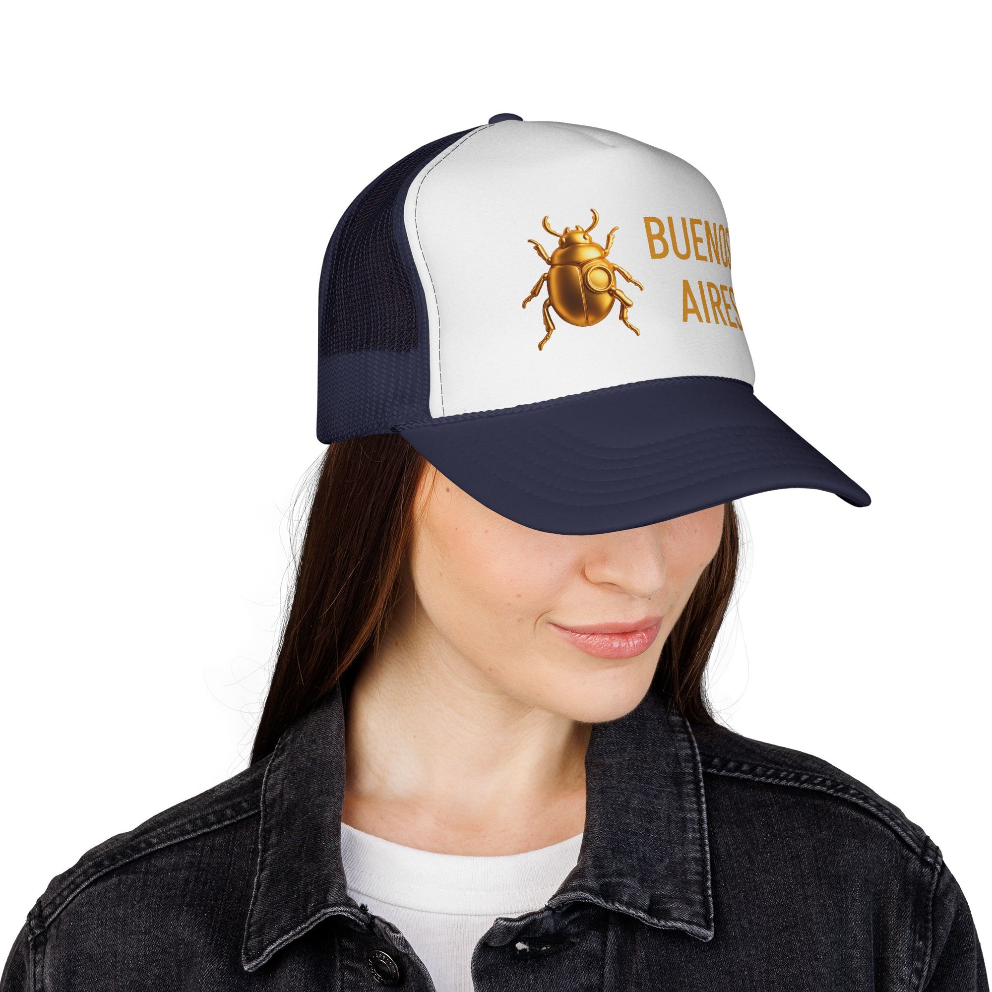 Buenos Aires - Golden Beetle Trucker Caps