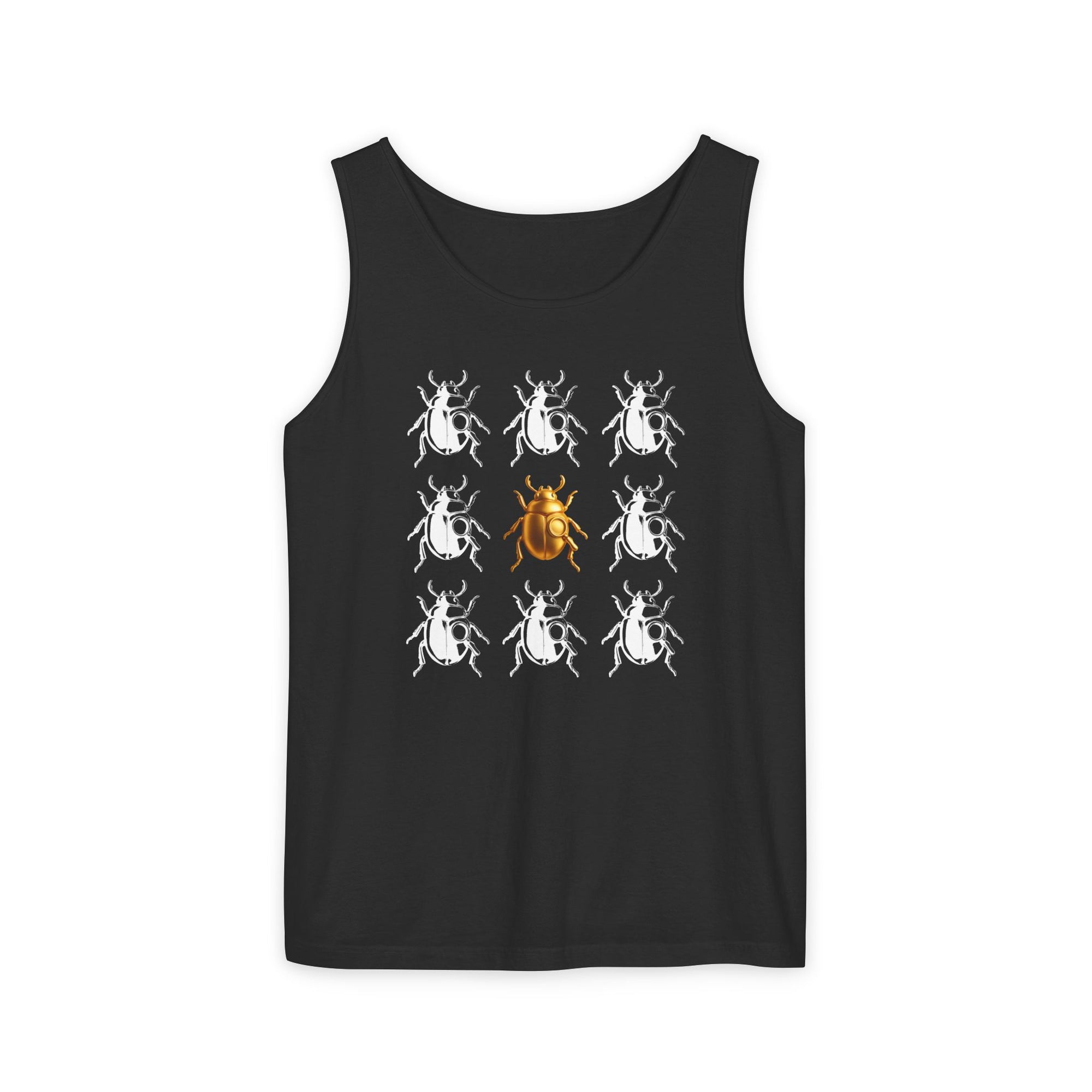 "ONE BUG RULE THEM ALL" Women Unisex Garment-Dyed Tank Top