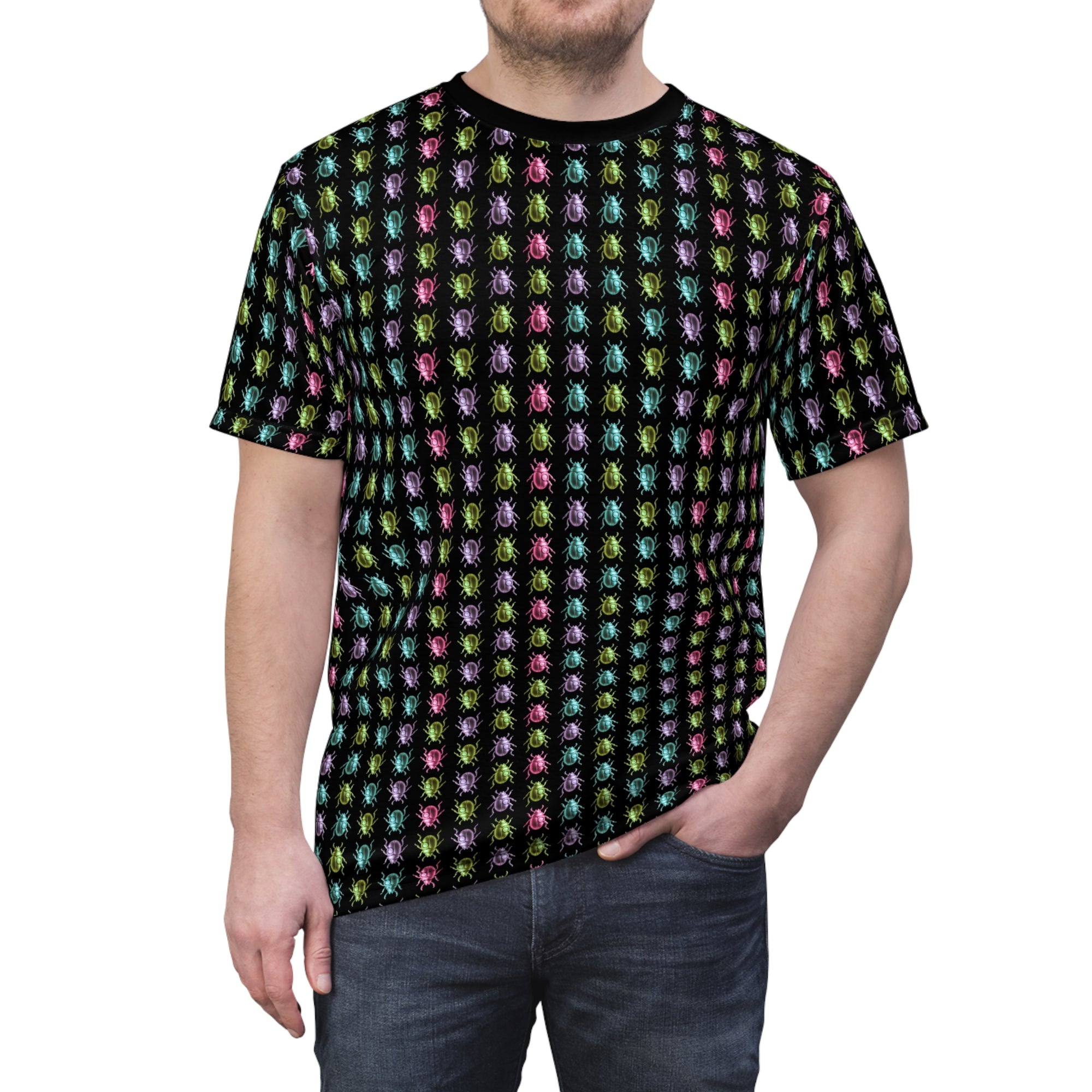 Beetle Neon Color Pop, Unisex T Shirt