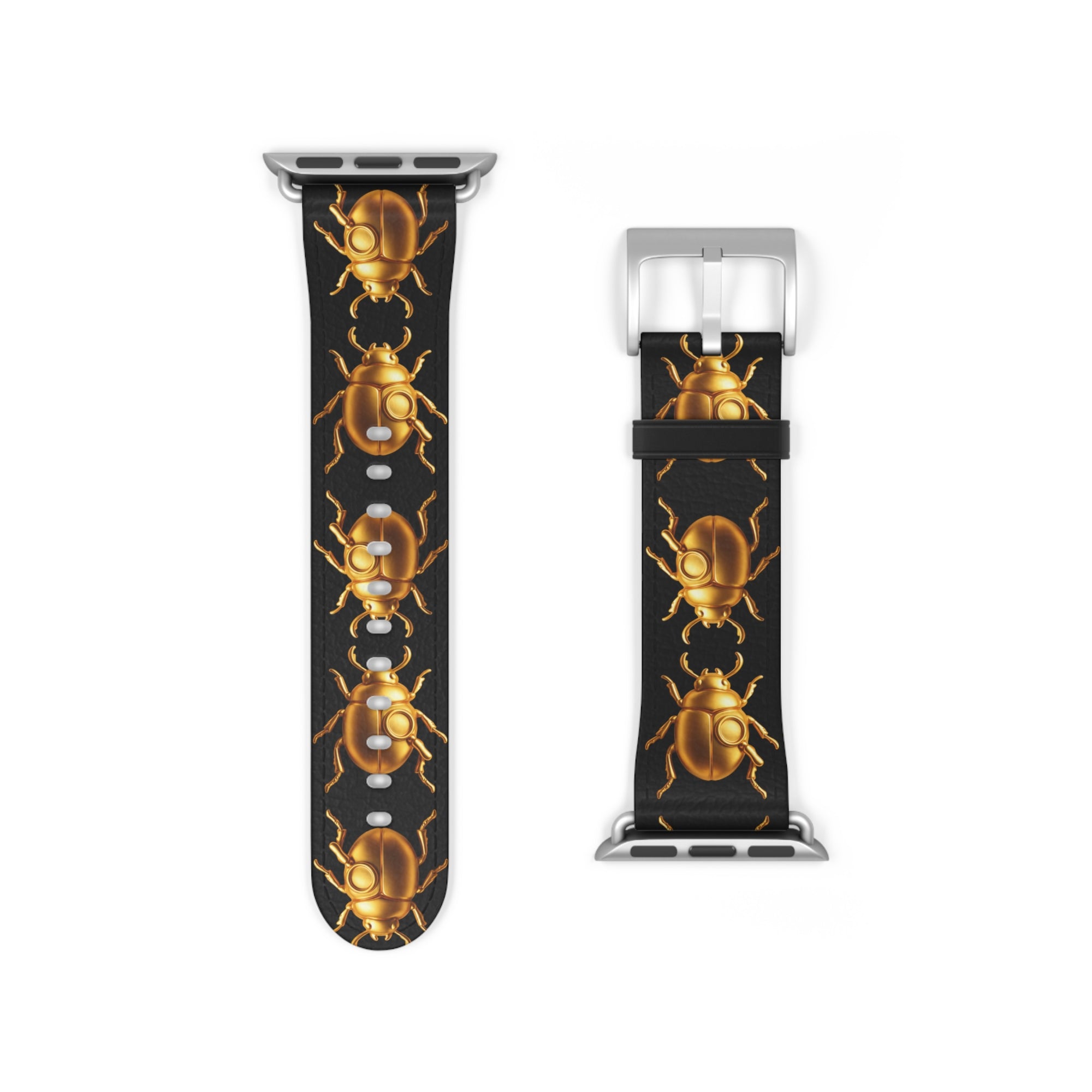 Golden Beetle Parade Apple Watch Band