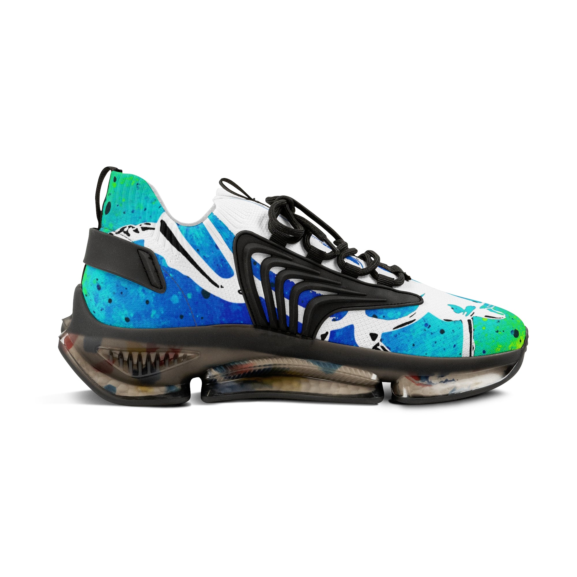 👟 “ICEWALKER V1A” Digital Ocean Mesh Sneakers