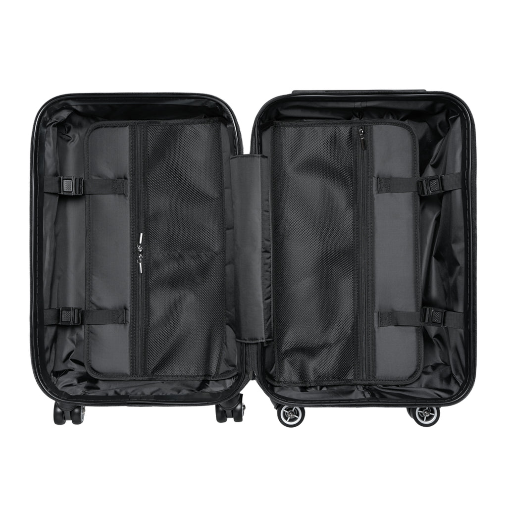 ✈️ "BUGGED AND BOLD" Suitcase - Golden Scarab Beetle Luggage