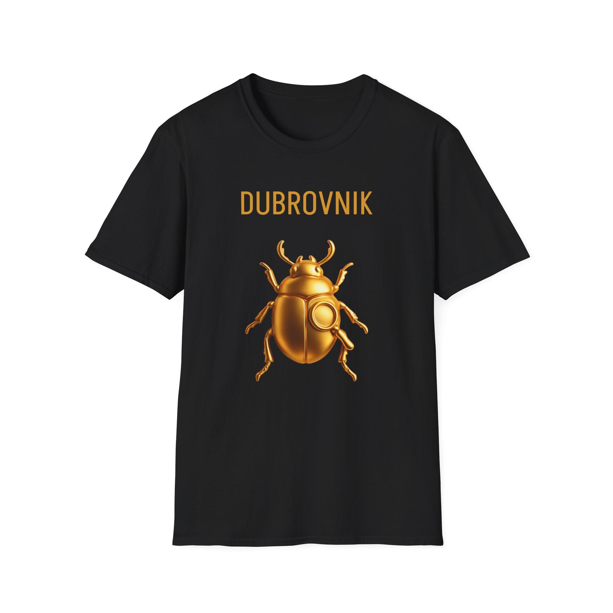 Dubrovnik - Golden Beetle Unisex Softstyle T-Shirt