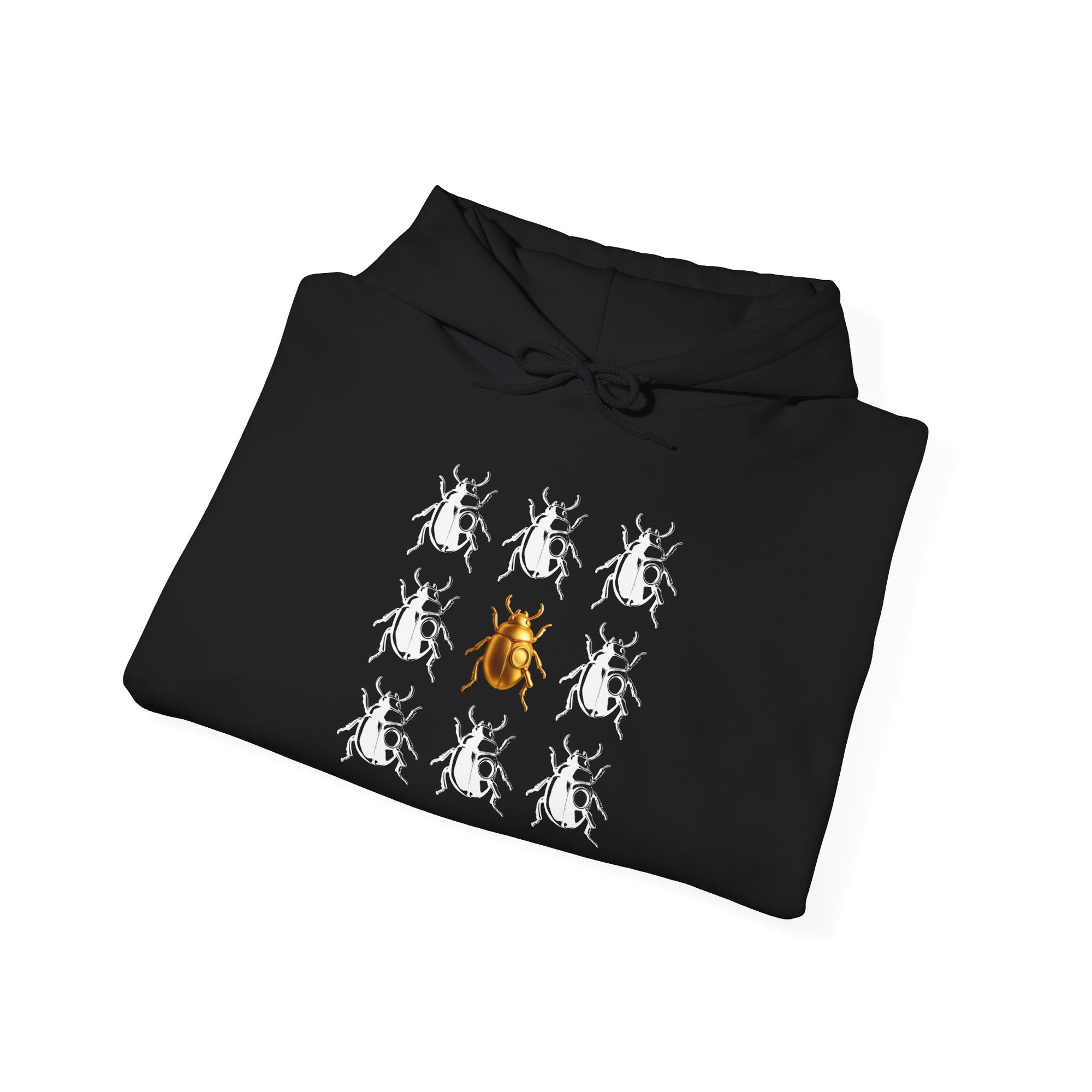 "ONE BUG TO RULE THEM ALL" Unisex Heavy Blend Hooded Sweatshirt Front Pockets