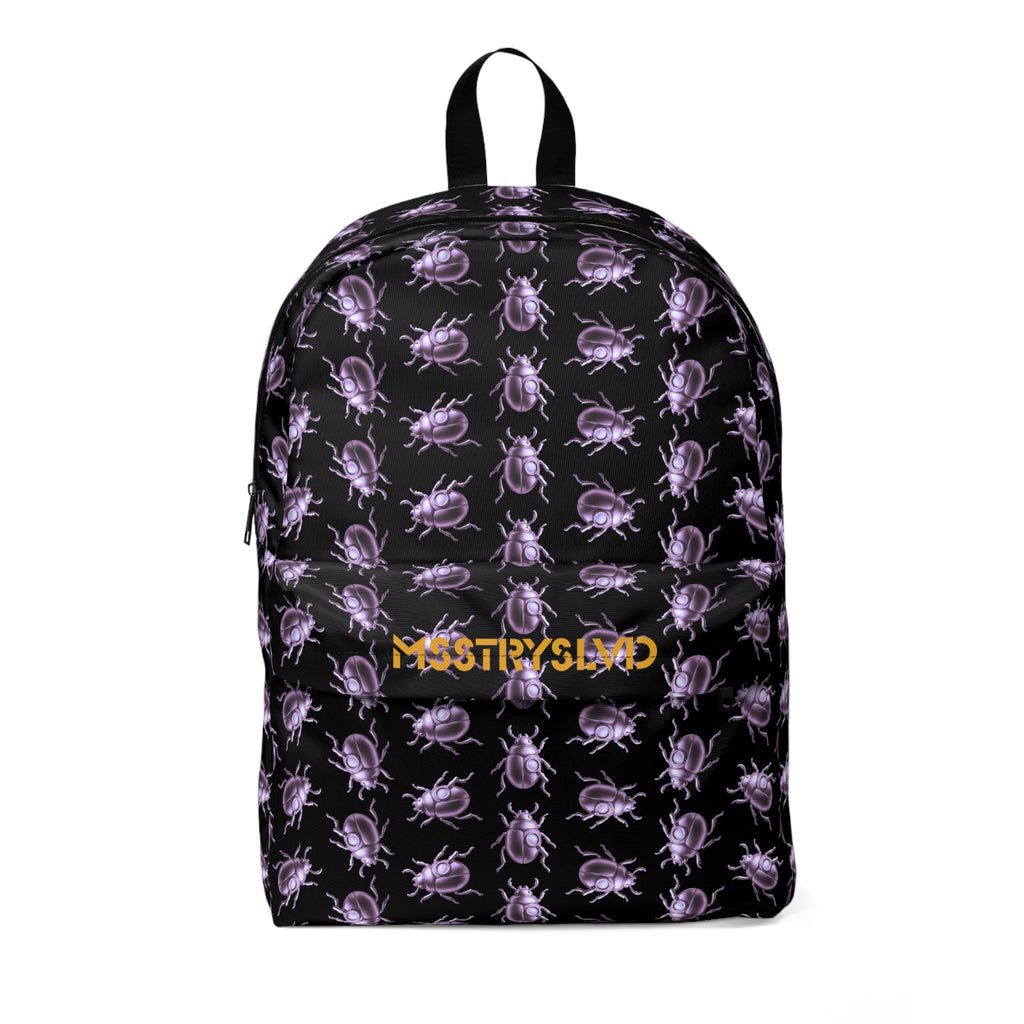 Bug Pop Color Crawl Backpack Neon Purple Beetle – Insect Edition For Men & Women Backpack
