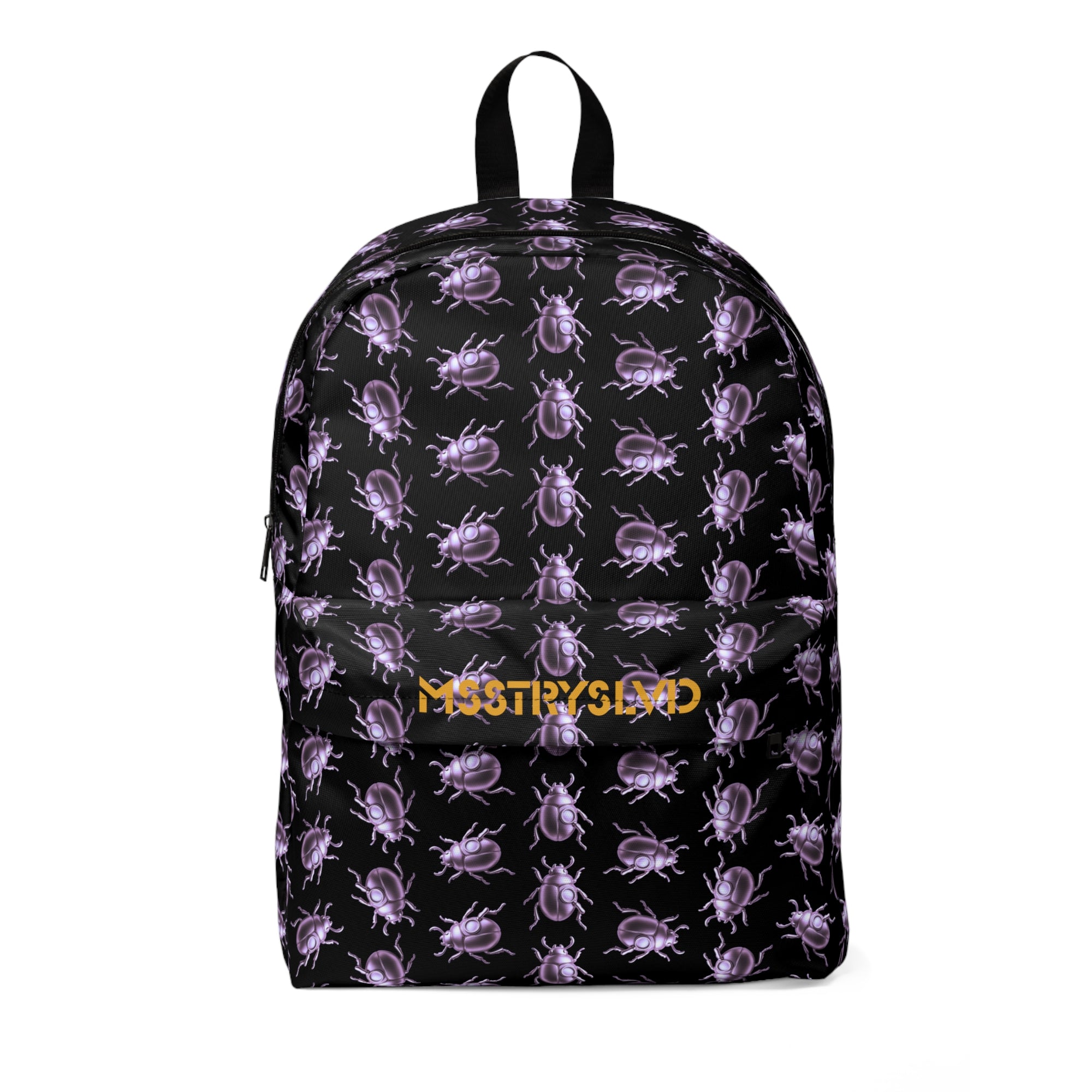 Bug Pop Color Crawl Backpack Neon Purple Beetle – Insect Edition For Men & Women Backpack