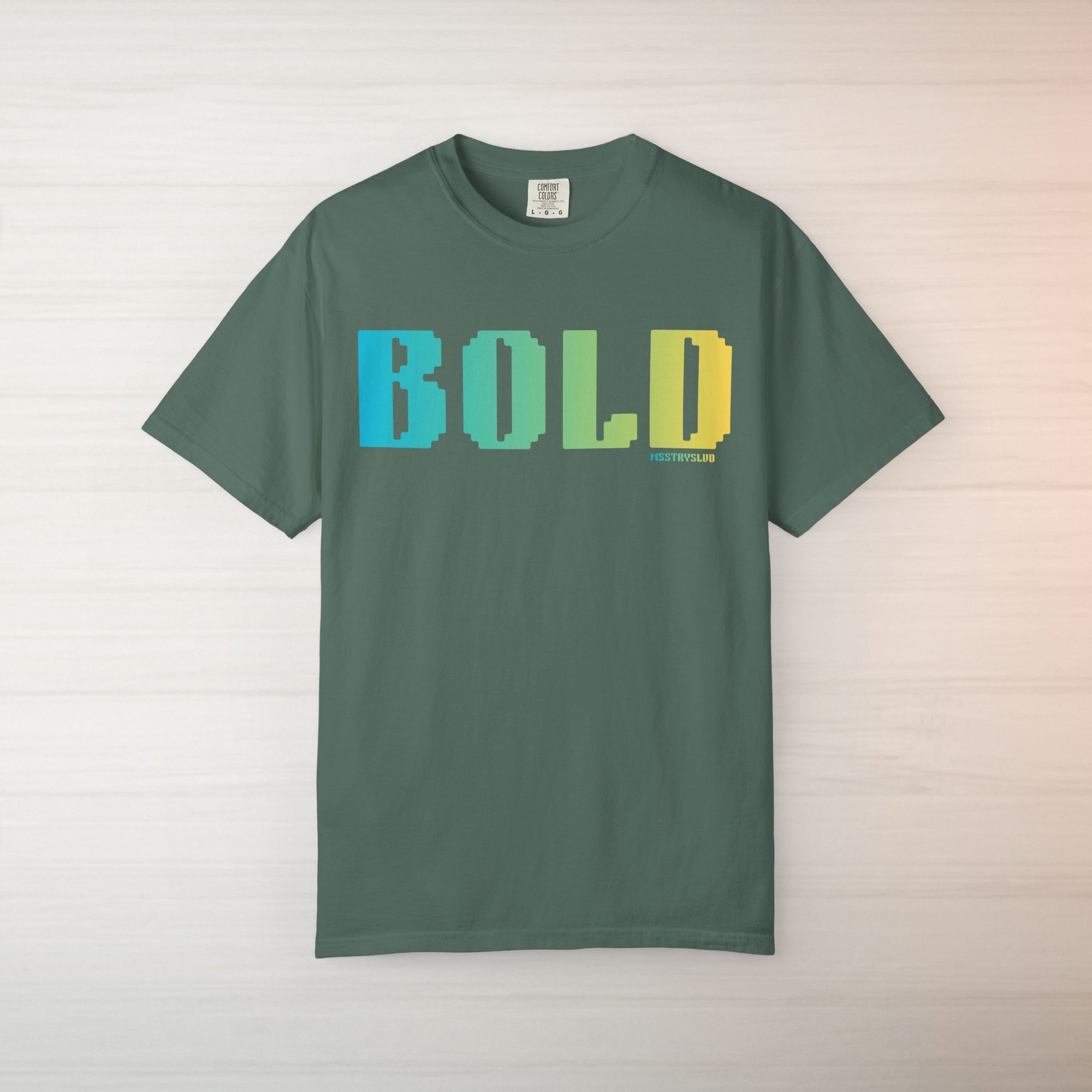 BOLD Graphic T Shirt Retro Pixel Typography Tee Aesthetic Streetwear Tee, Unisex Minimal Text Shirt, Positivity Pastel Fashion Top
