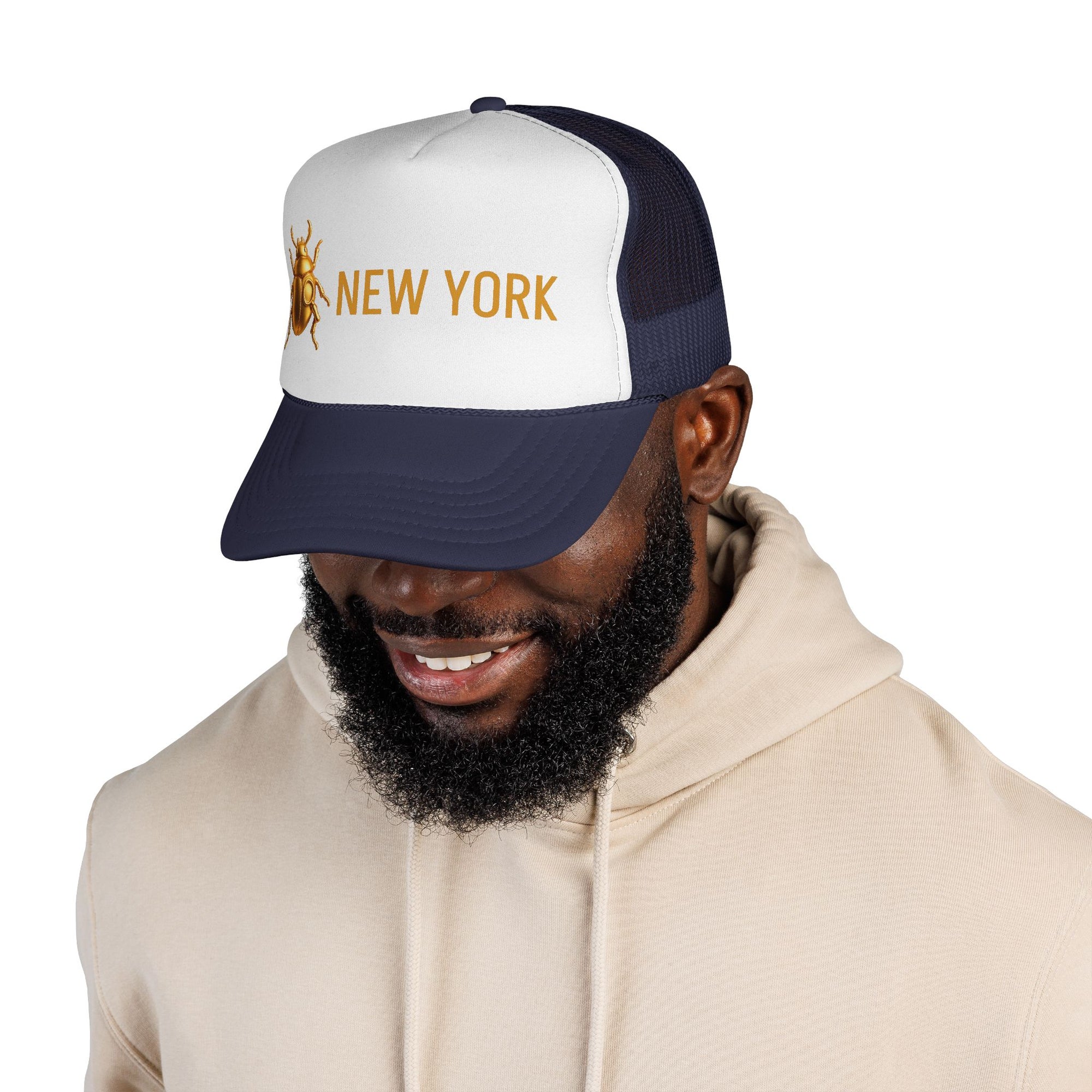 New York - Golden Beetle Trucker Caps