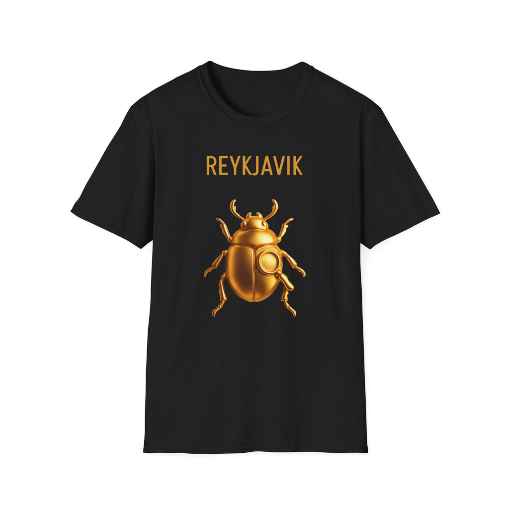 Reykjavík - Golden Beetle Unisex Softstyle T-Shirt