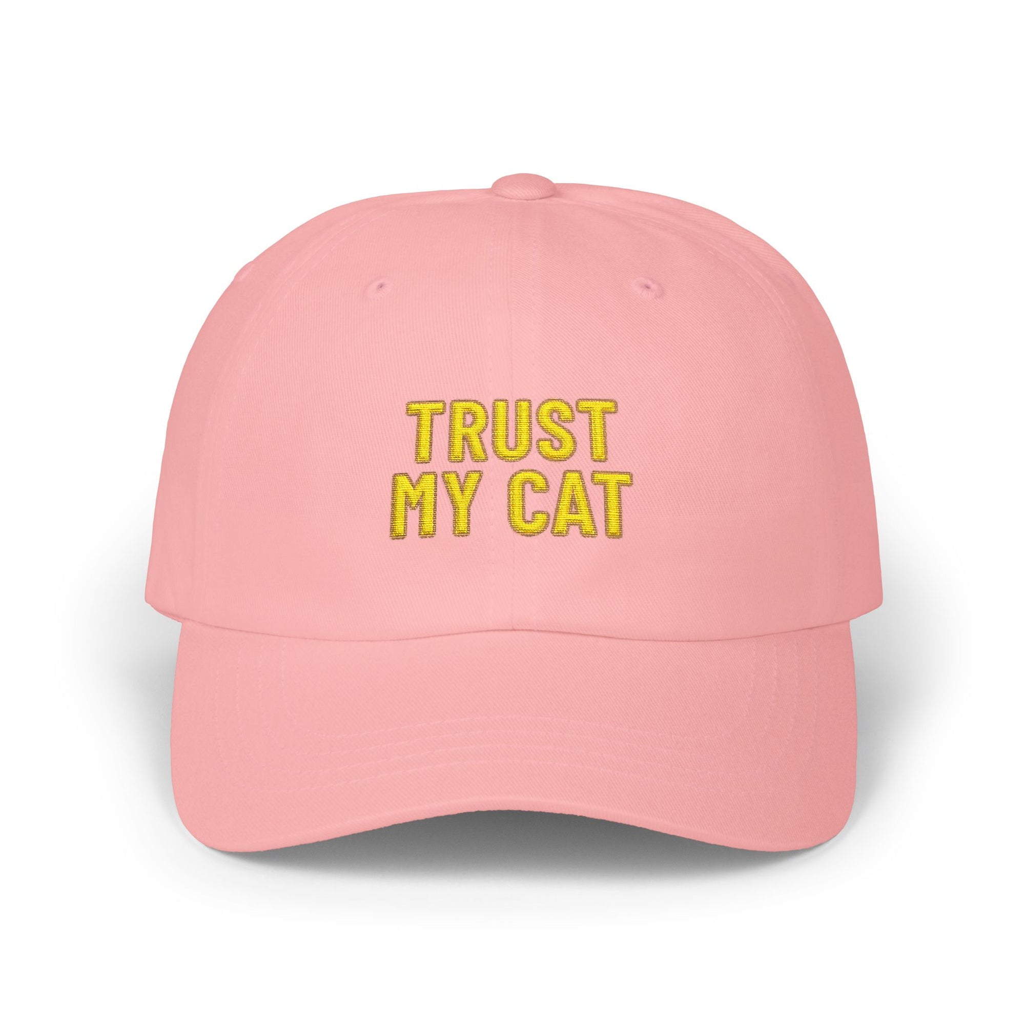 TRUST MY CAT Cap – Funny Embroidered Dad Hat for Cat Animal Lovers Gift