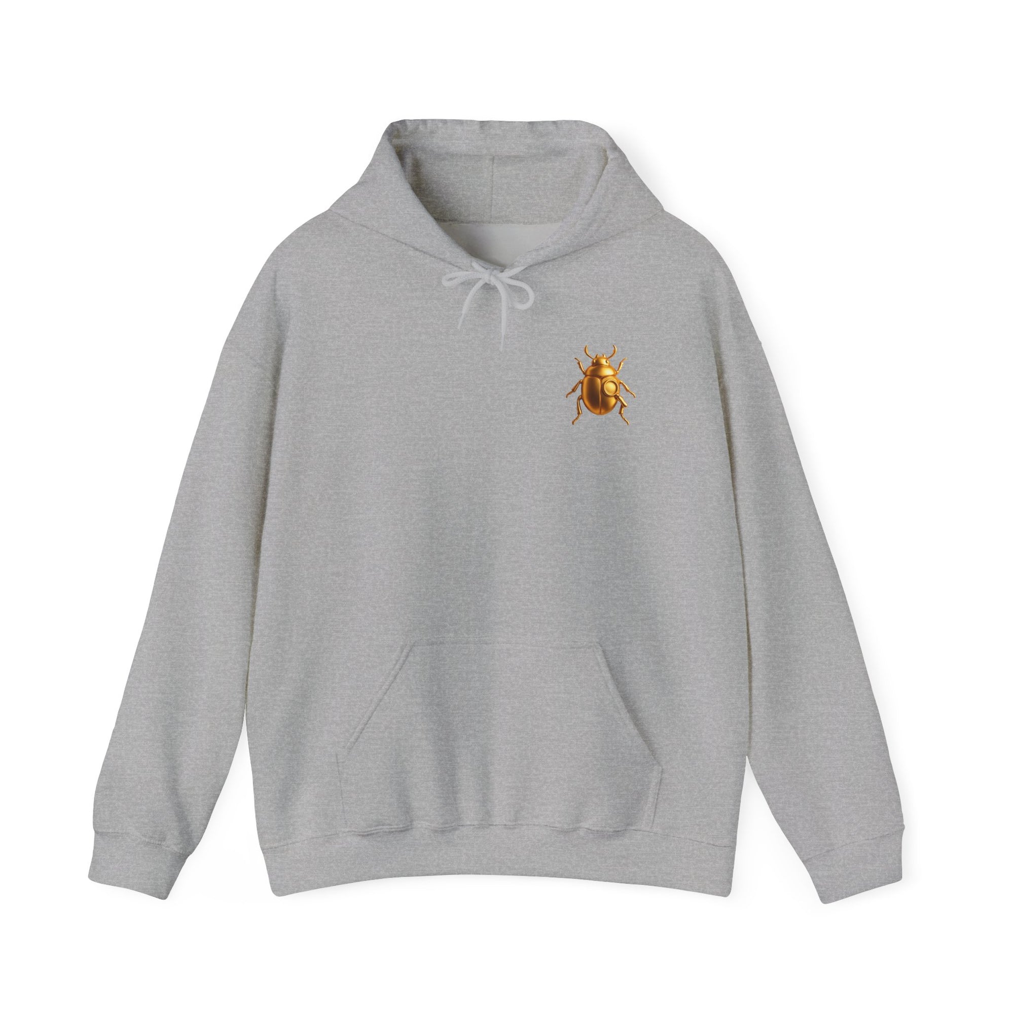 Gold Beetle Statement Hoodie Unisex Heavy Blend Hooded Sweatshirt