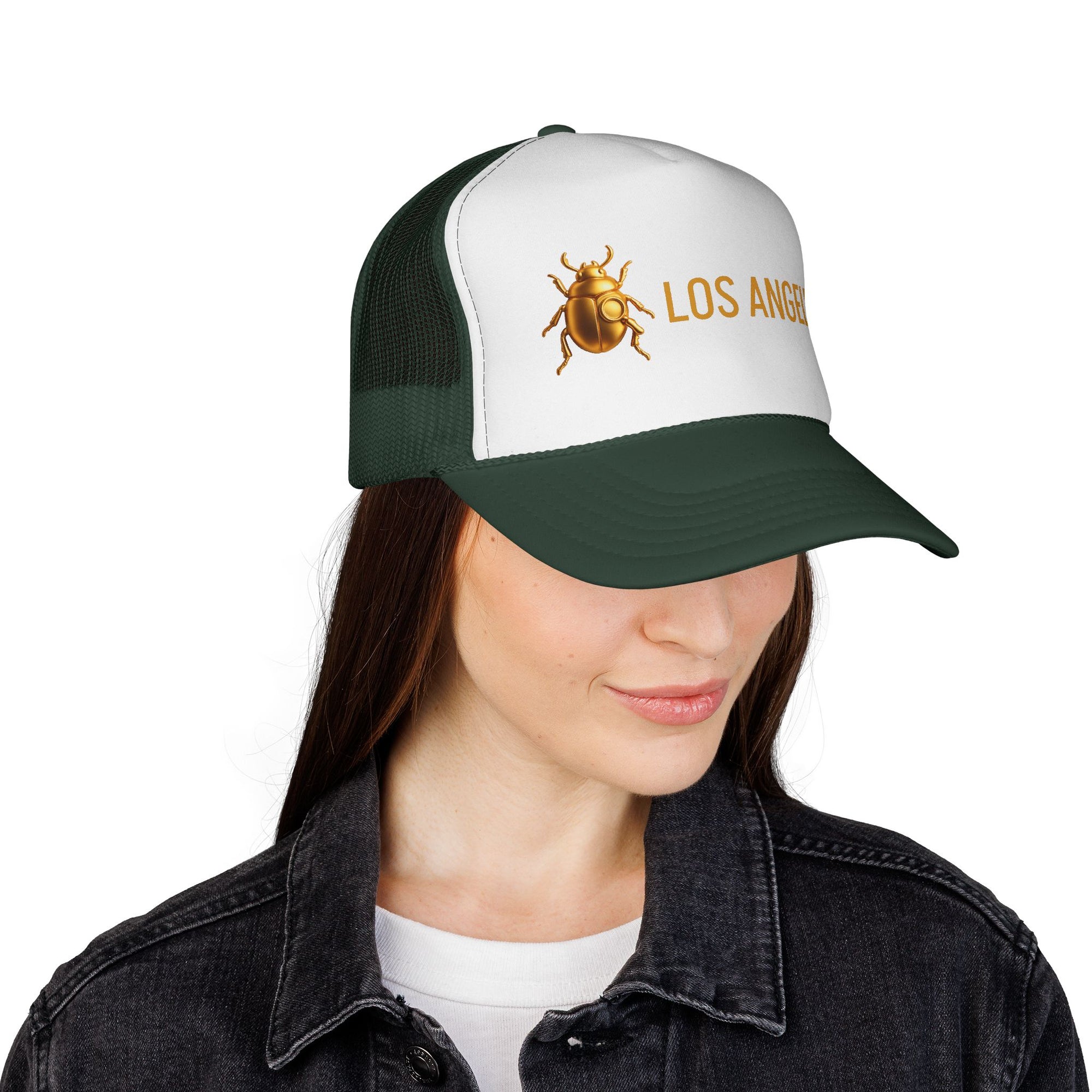 Los Angeles - Golden Beetle Trucker Caps