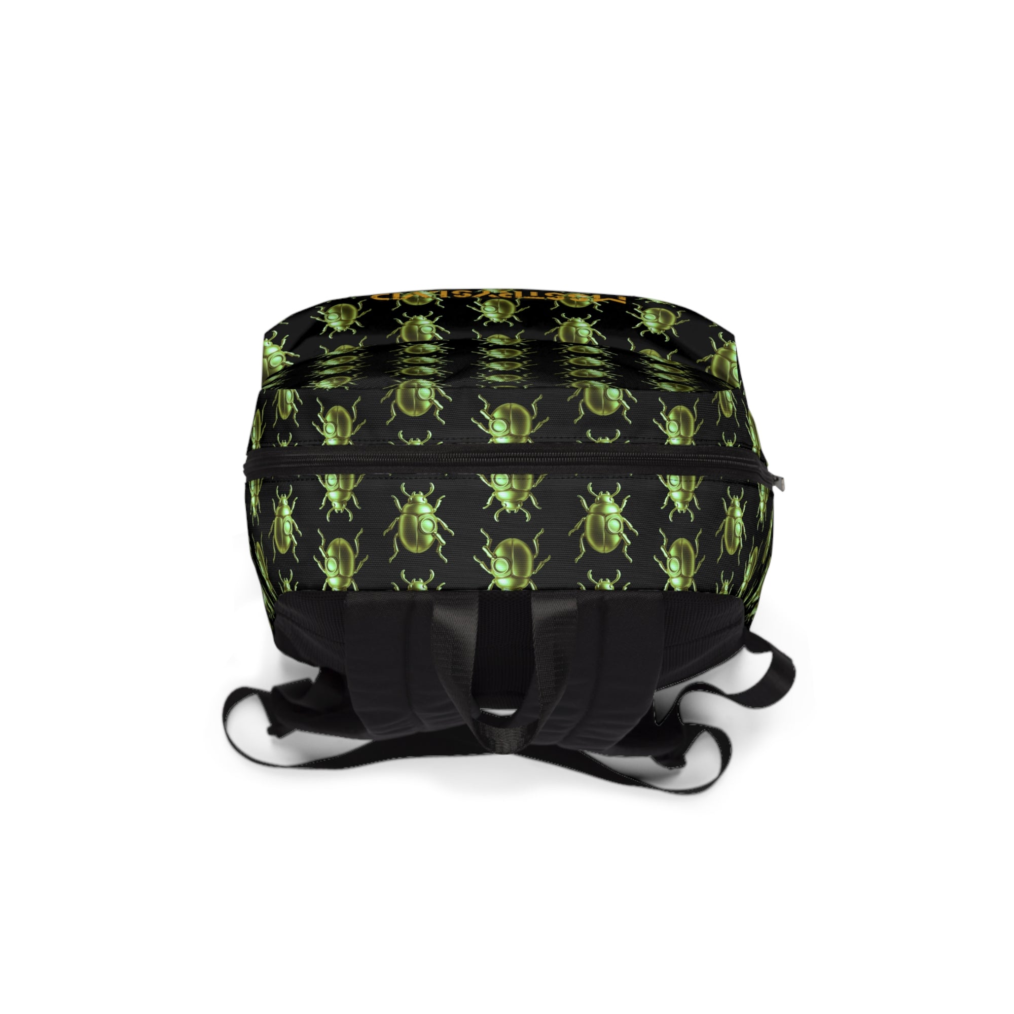 Bug Pop Color Crawl Backpack Neon Green Beetle – Insect Edition For Men & Women Backpack