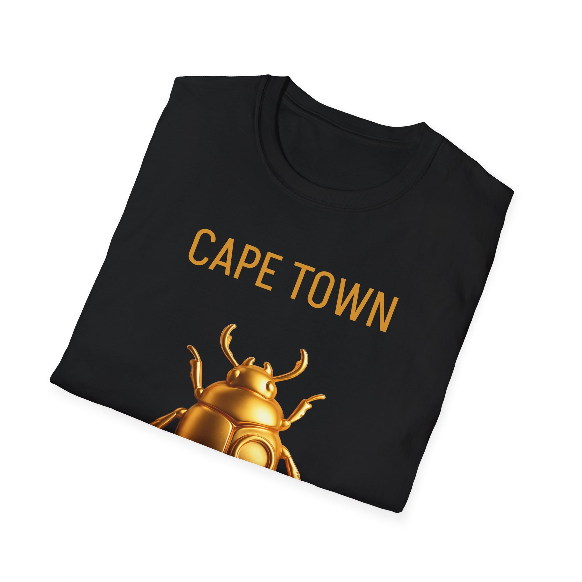 Cape Town - Golden Beetle Unisex Softstyle T-Shirt