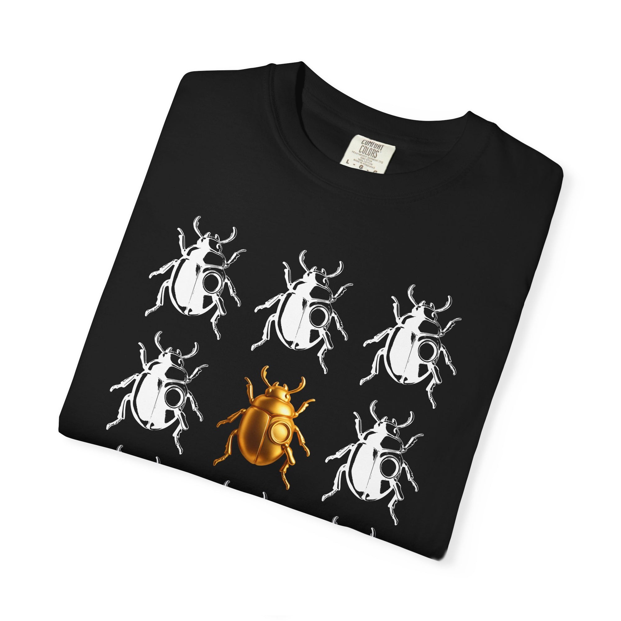 One Bug to Rule Them All - Golden Beetle Edition Unisex Garment-Dyed T-shirt