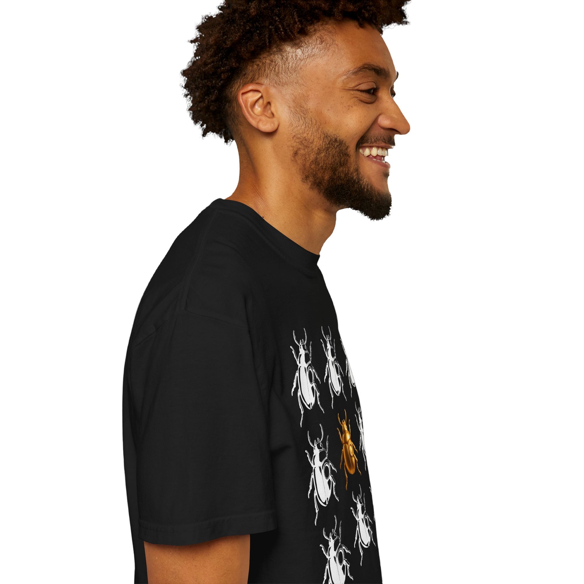 One Bug to Rule Them All - Golden Beetle Edition Unisex Garment-Dyed T-shirt