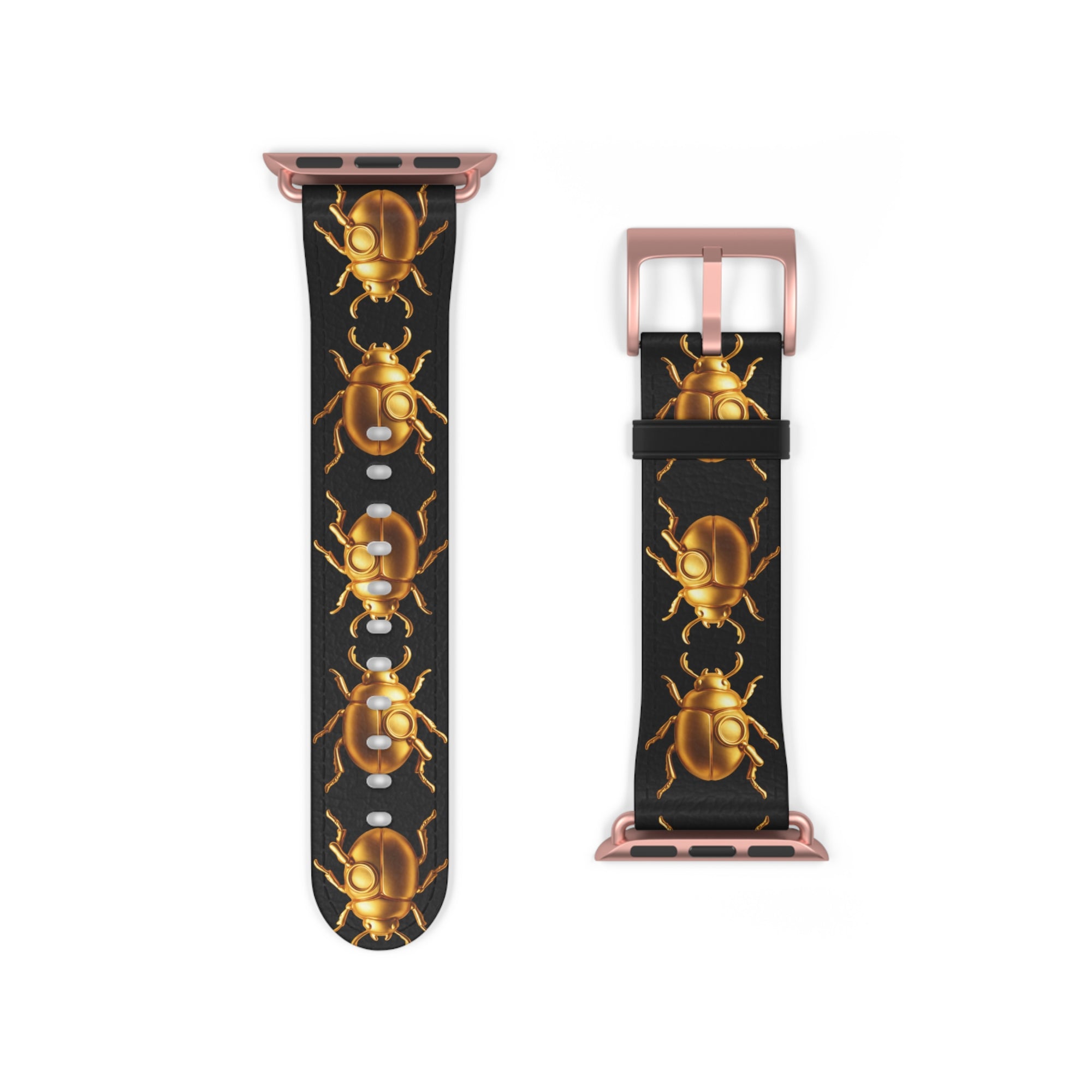 Golden Beetle Parade Apple Watch Band