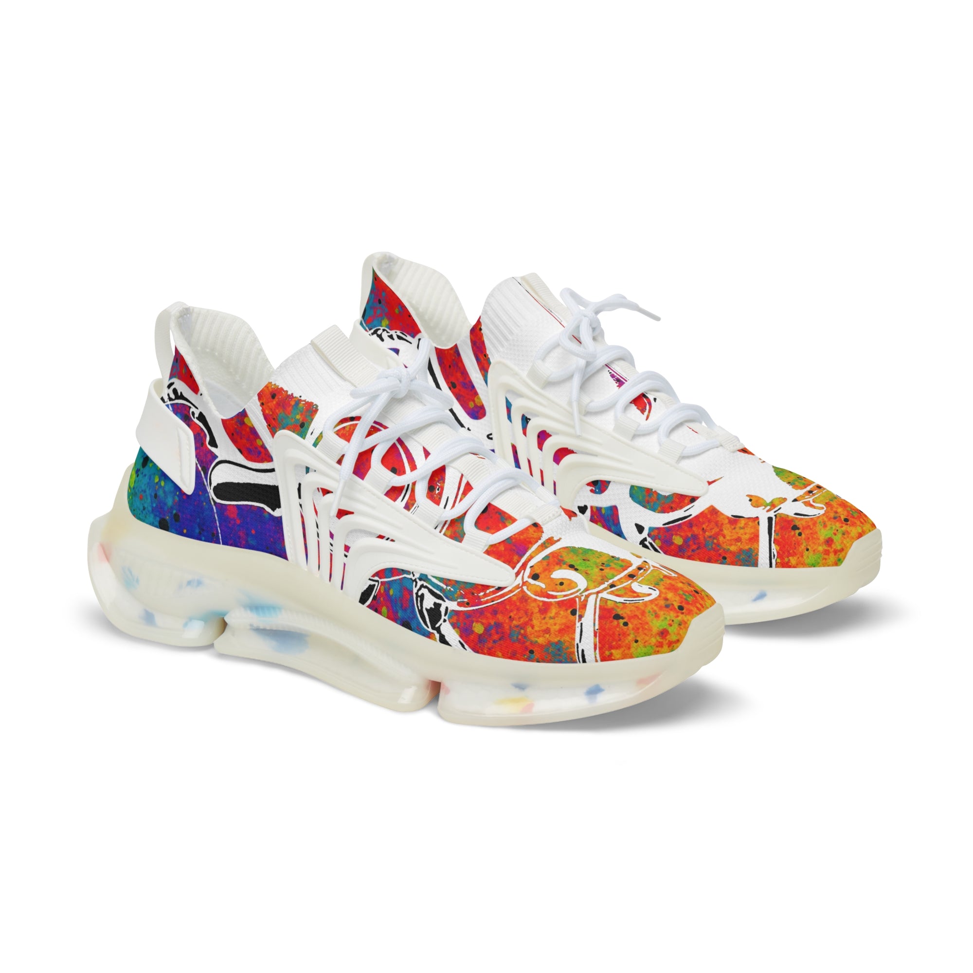 👟 “HYPERDRIP V1A” Full-Spectrum Chaos Mesh Sneakers