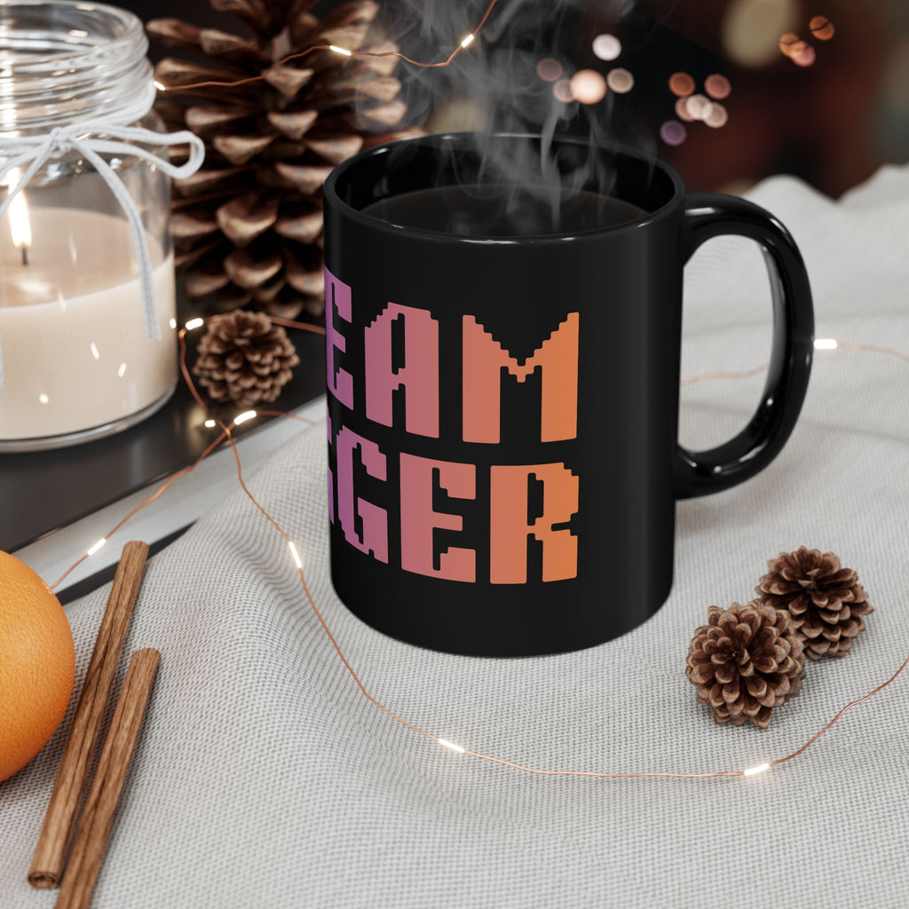 DREAM BIGGER Mug | Motivational Coffee Cup Gift for Work Office Friends Home