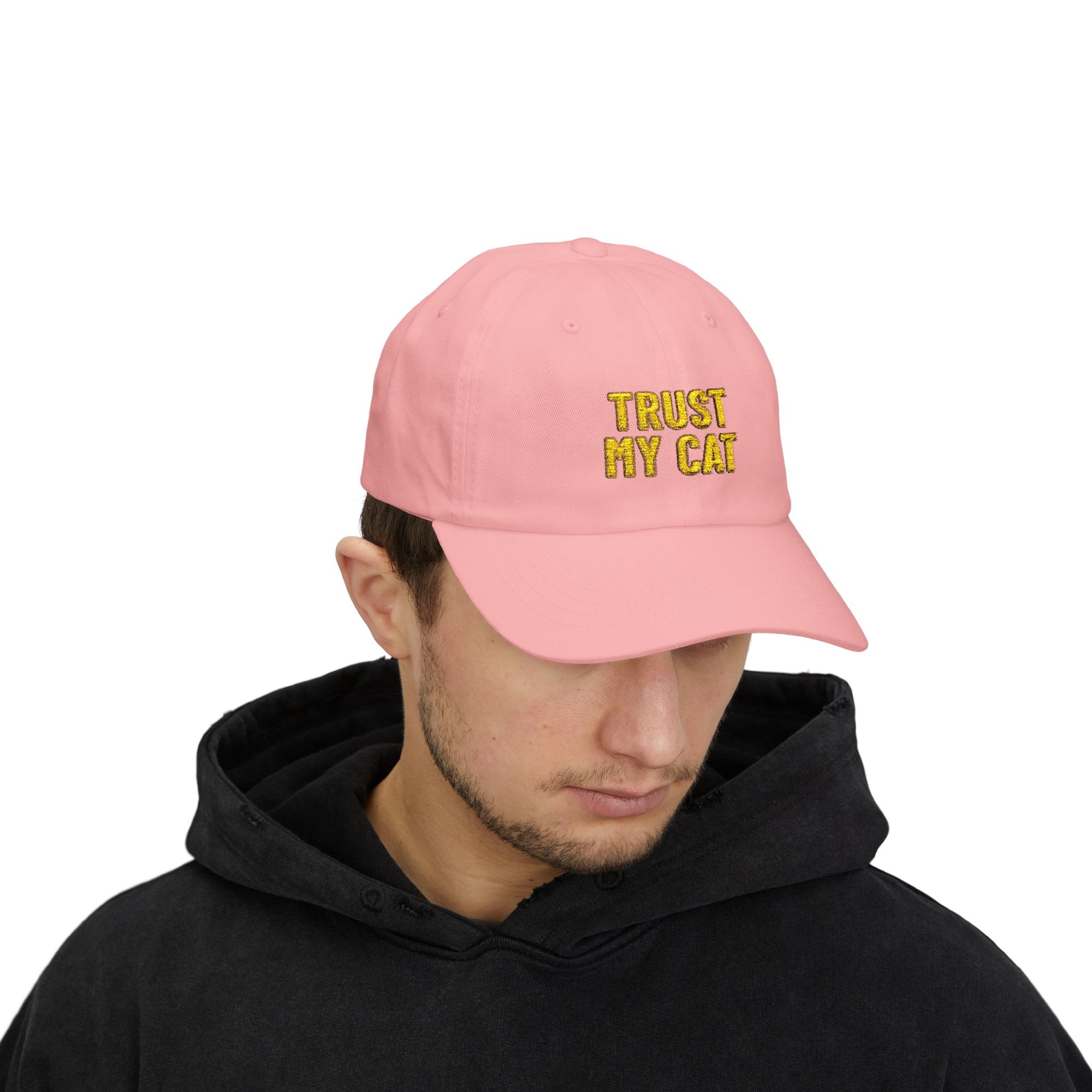 TRUST MY CAT Cap – Funny Embroidered Dad Hat for Cat Animal Lovers Gift