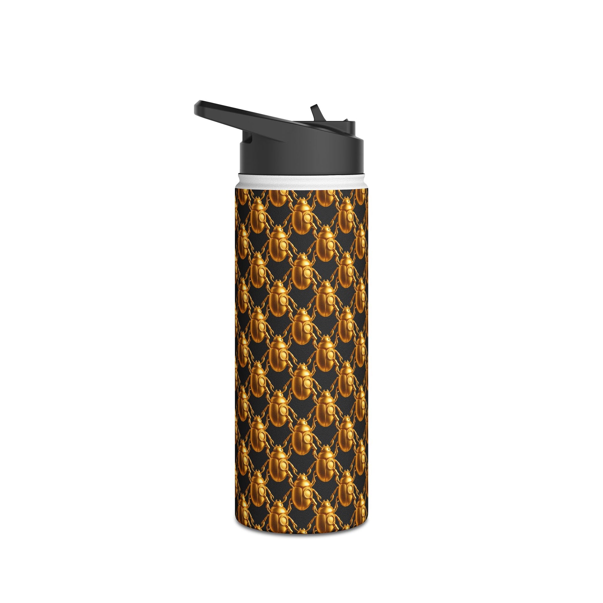 🧃 “LIQUID GOLD (BUG EDITION)” Stainless Steel Water Bottle, Standard Lid