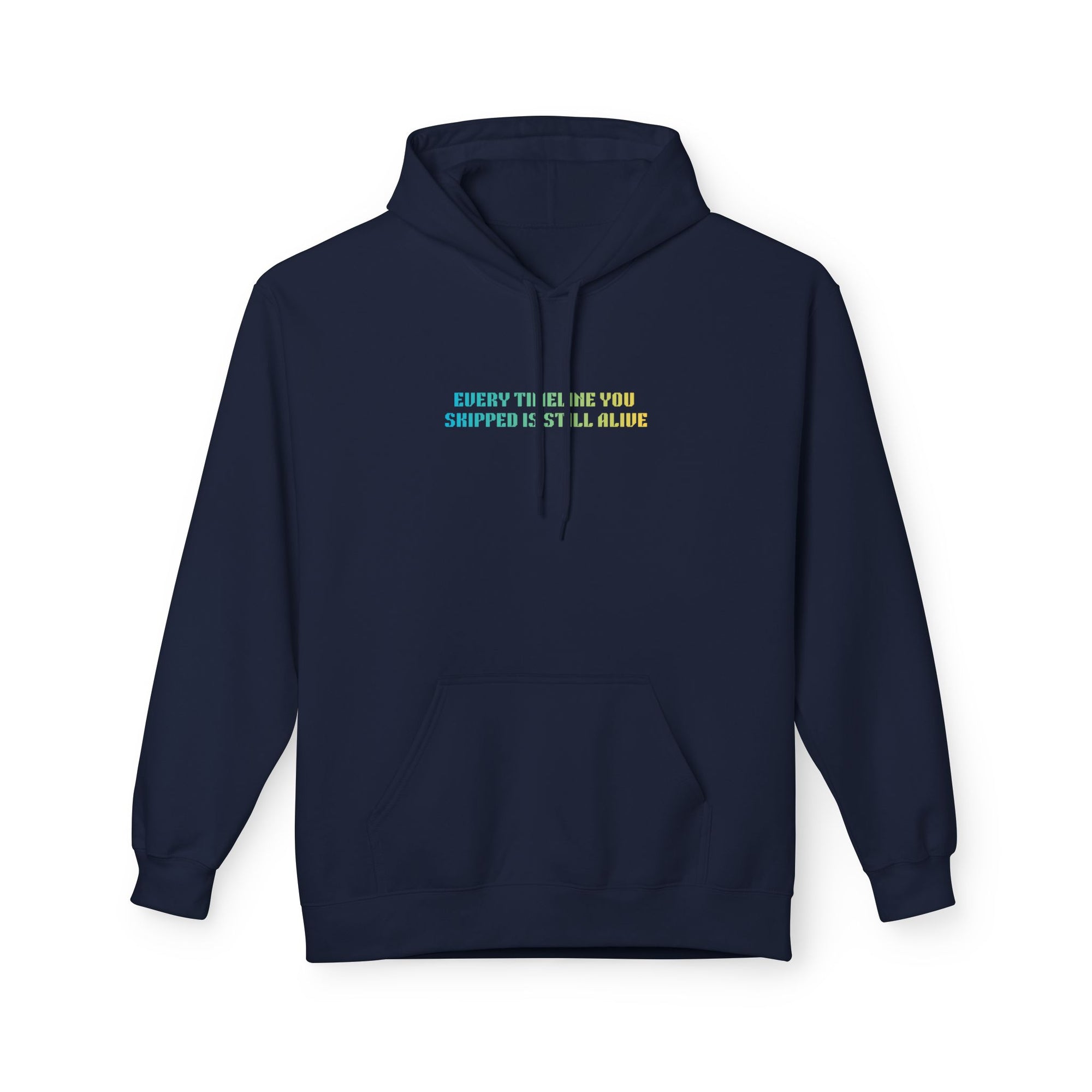 Every Timeline You Skipped Hoodie | Beetle Print Quote Retro Graphic Pullover
