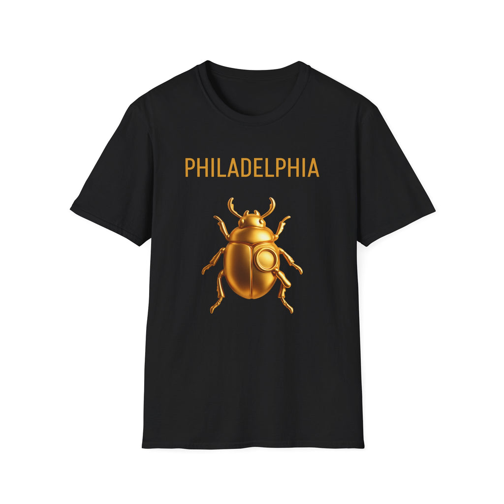 Philadelphia - Golden Beetle Unisex Softstyle T-Shirt