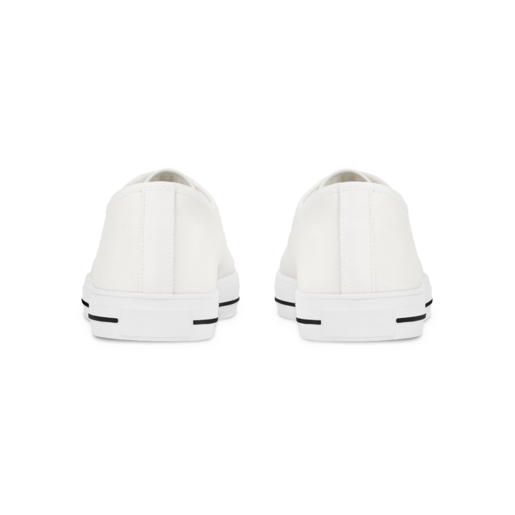 “DAWNCRAWLER V1” Unisex Low Top Sneakers – White & Gold Beetle Streetwear Edition, Men & Women