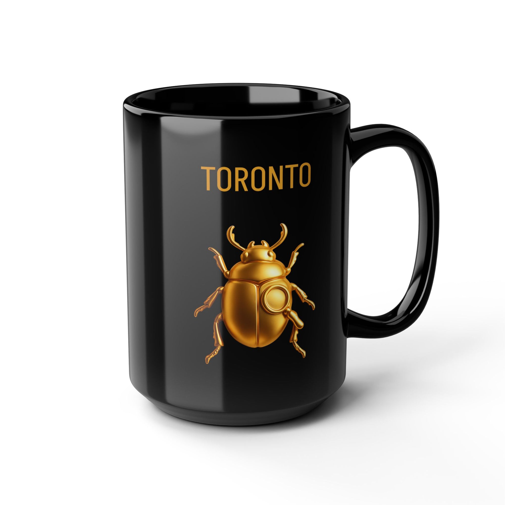 Toronto - Golden Beetle Black Mug (11oz, 15oz)