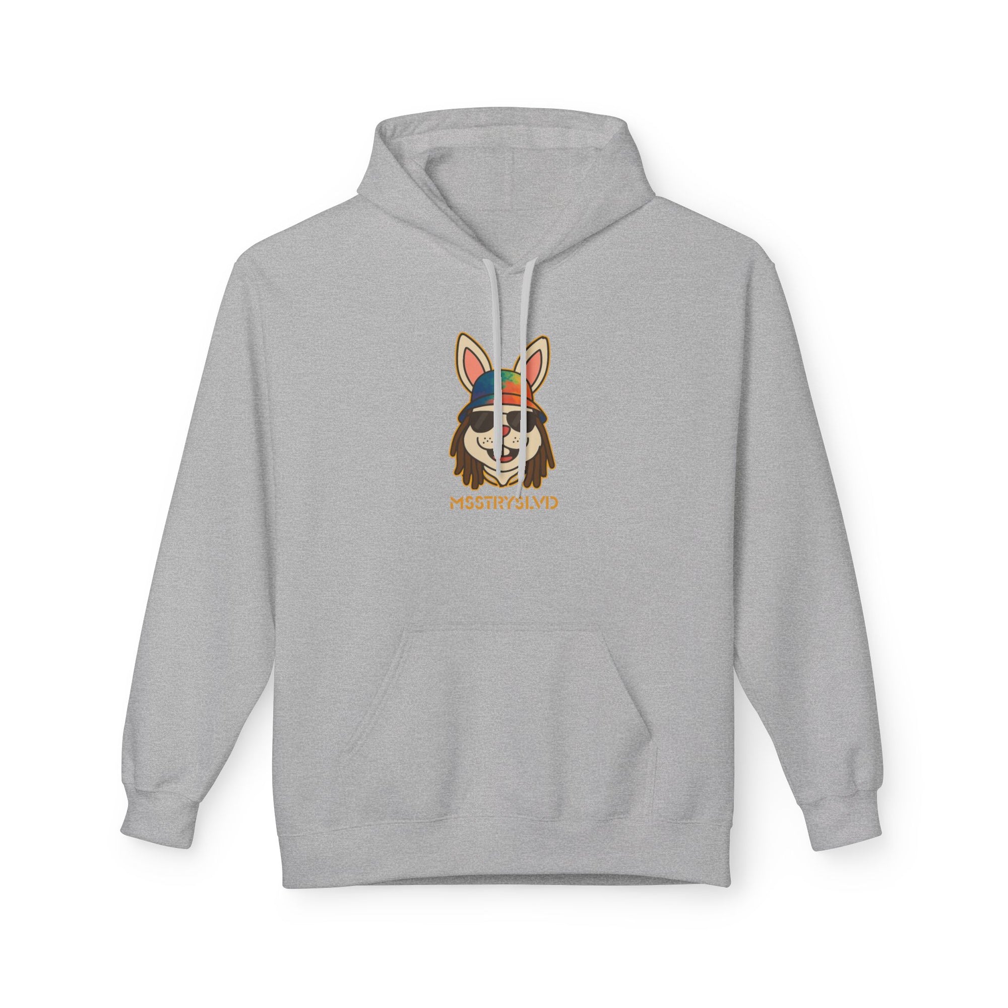 Reggae Bunny Graphic Hoodie | Rabbit with Bucket Hat & Sunglasses Streetwear