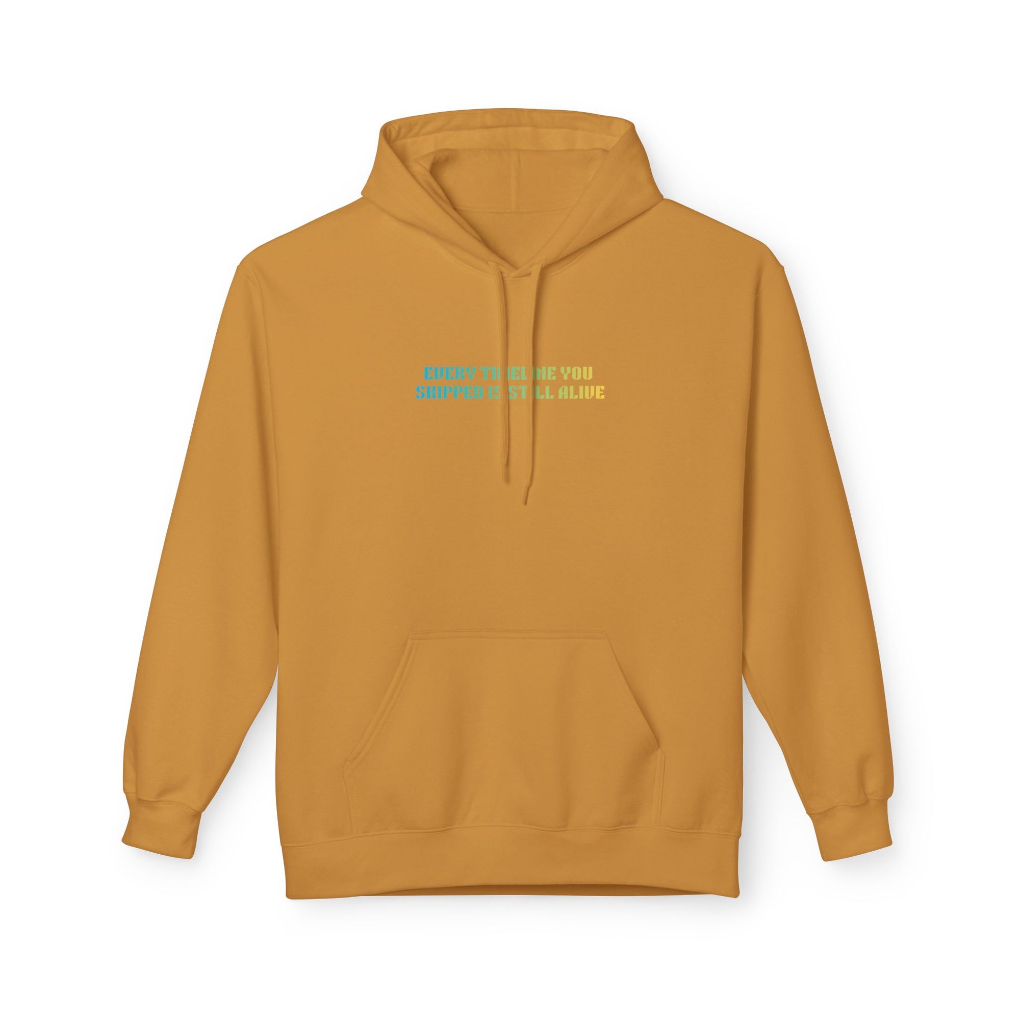 Every Timeline You Skipped Hoodie | Beetle Print Quote Retro Graphic Pullover