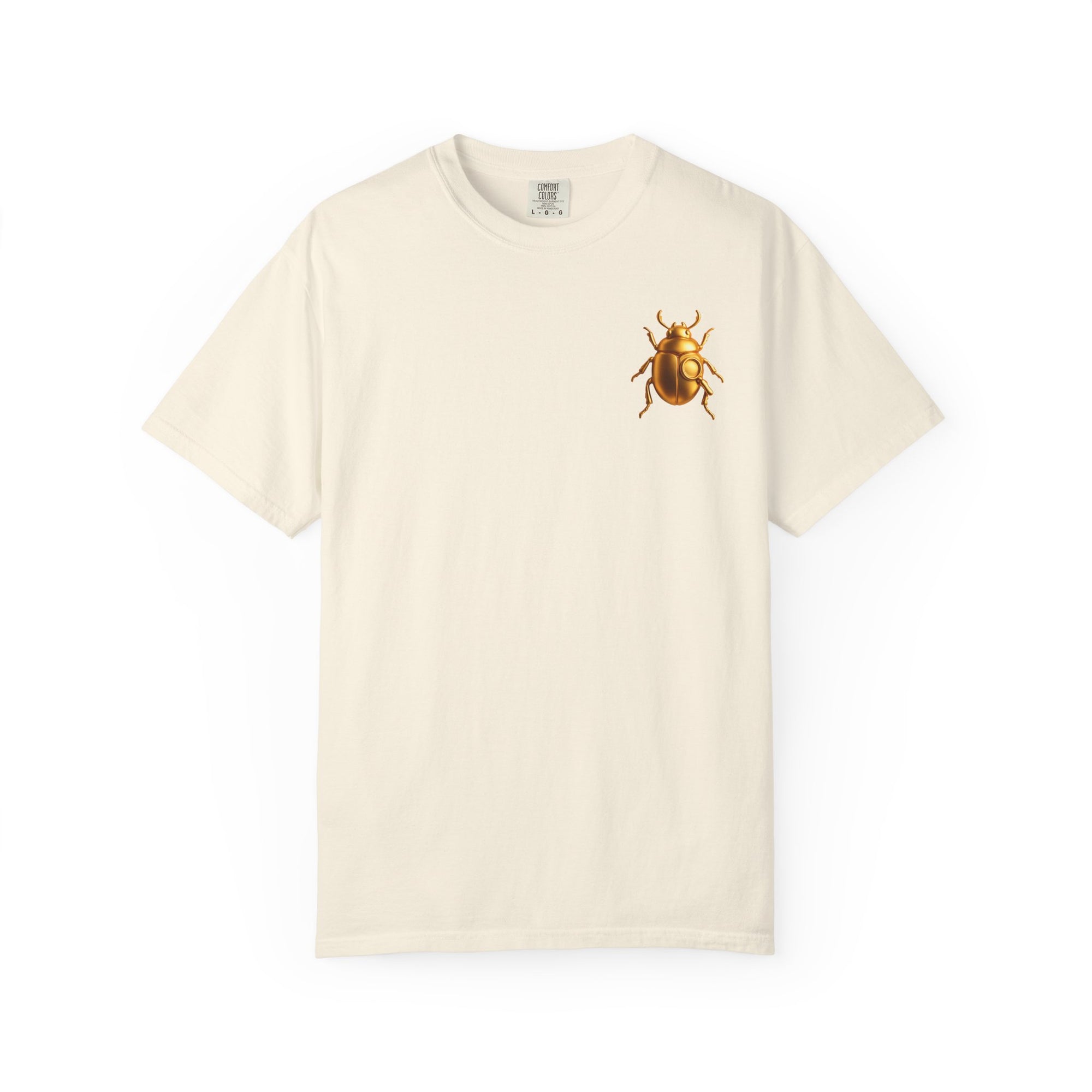 Golden Beetle Statement, Light Base Unisex T-shirt