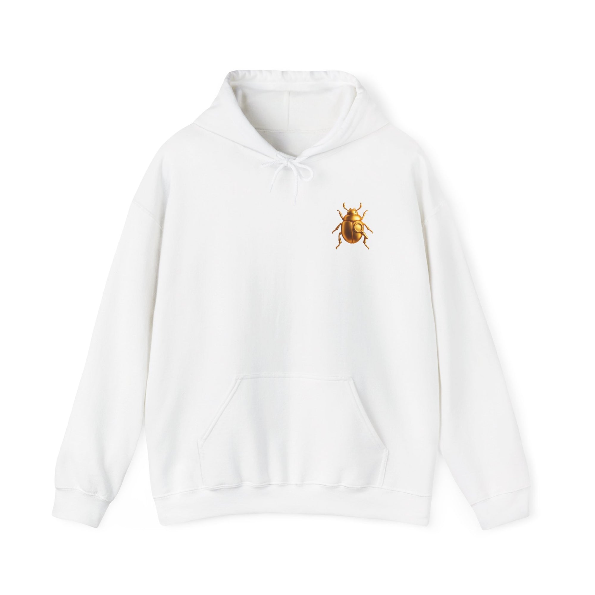 Gold Beetle Statement Hoodie Unisex Heavy Blend Hooded Sweatshirt