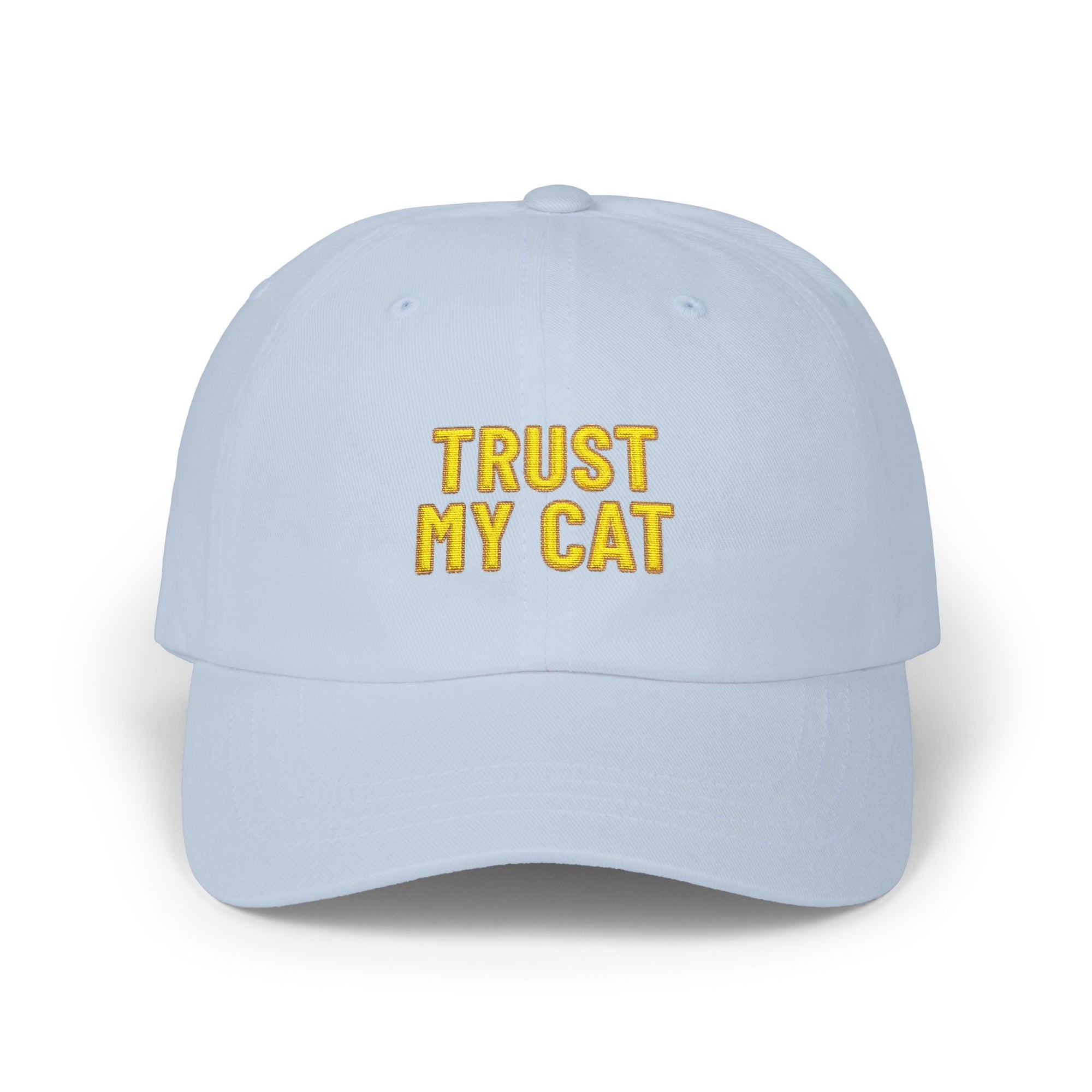 TRUST MY CAT Cap – Funny Embroidered Dad Hat for Cat Animal Lovers Gift