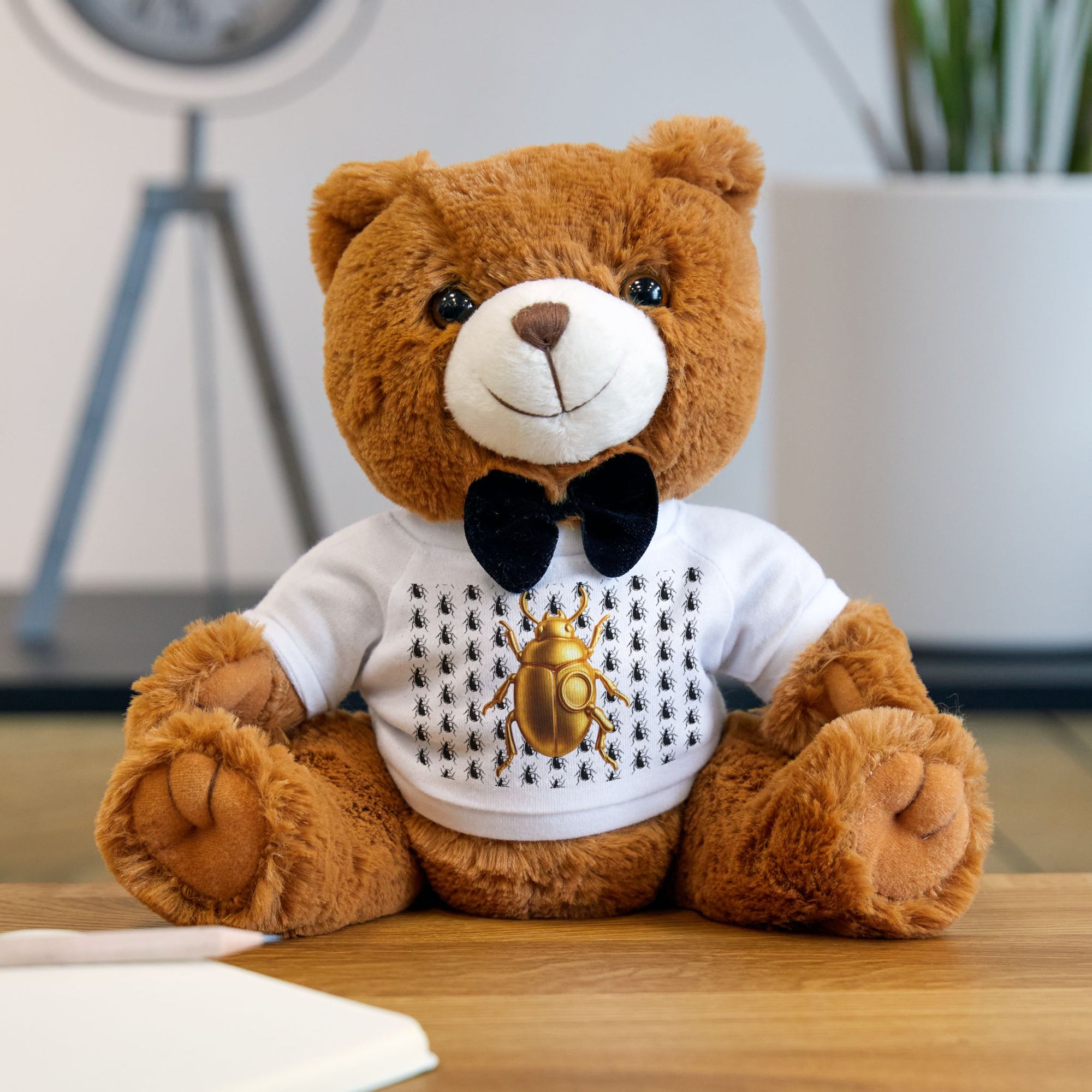 🧸 “BUGSY BEETLEBEAR” Teddy Bear with T-Shirt