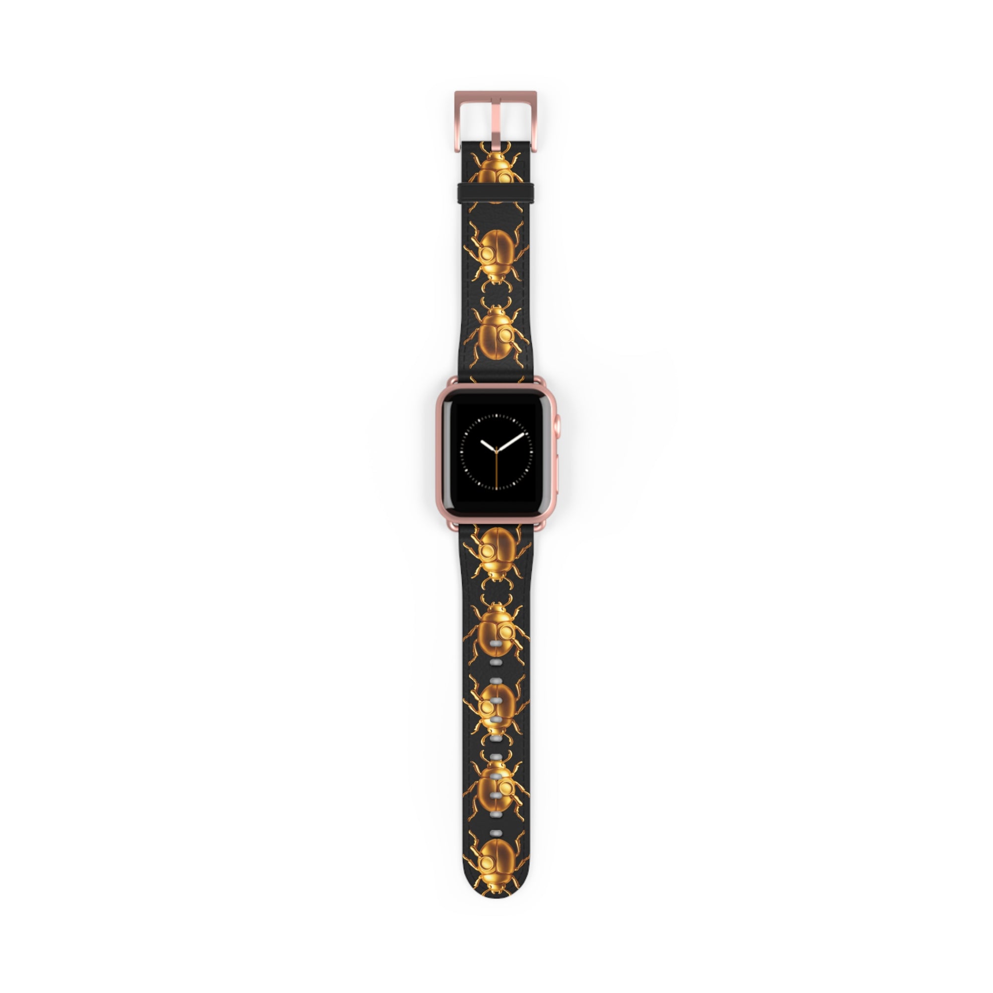 Golden Beetle Parade Apple Watch Band
