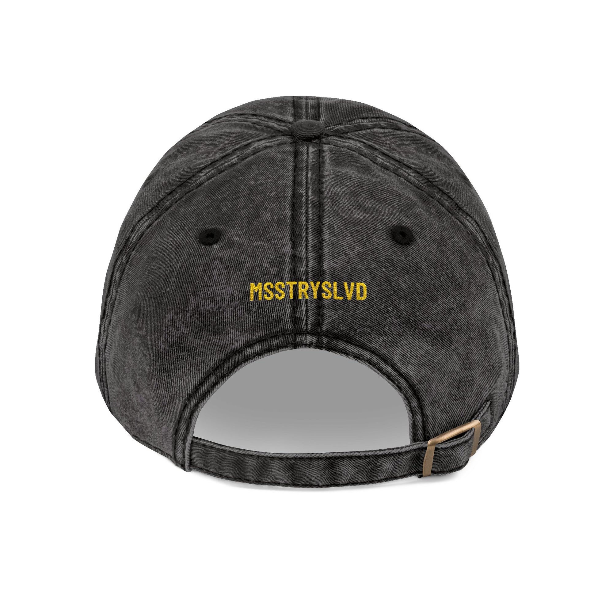 Vintage Cap with Gold Beetle Embroidery – Retro Bug Design, Cool Streetwear Golden Insect Aesthetic Cap