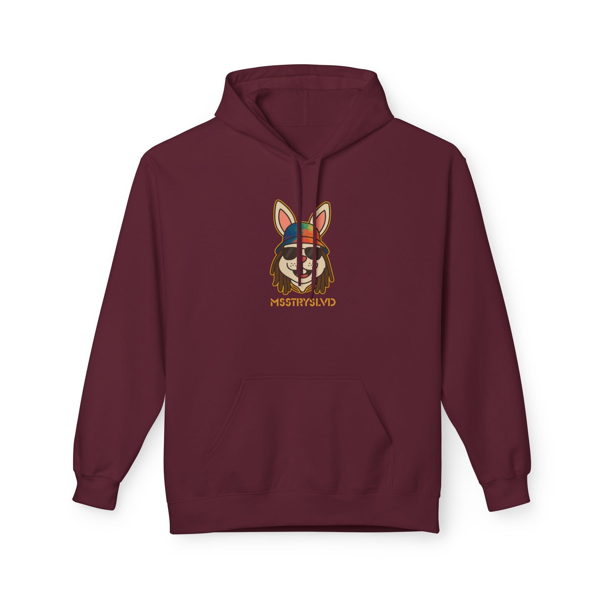 Reggae Bunny Graphic Hoodie | Rabbit with Bucket Hat & Sunglasses Streetwear