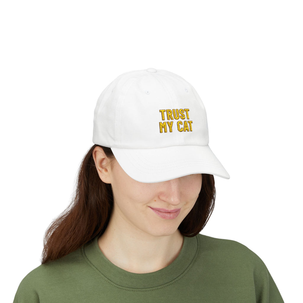 TRUST MY CAT Cap – Funny Embroidered Dad Hat for Cat Animal Lovers Gift
