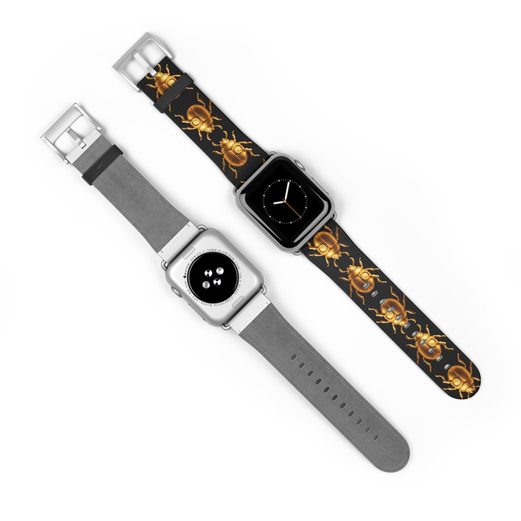Golden Beetle Parade Apple Watch Band