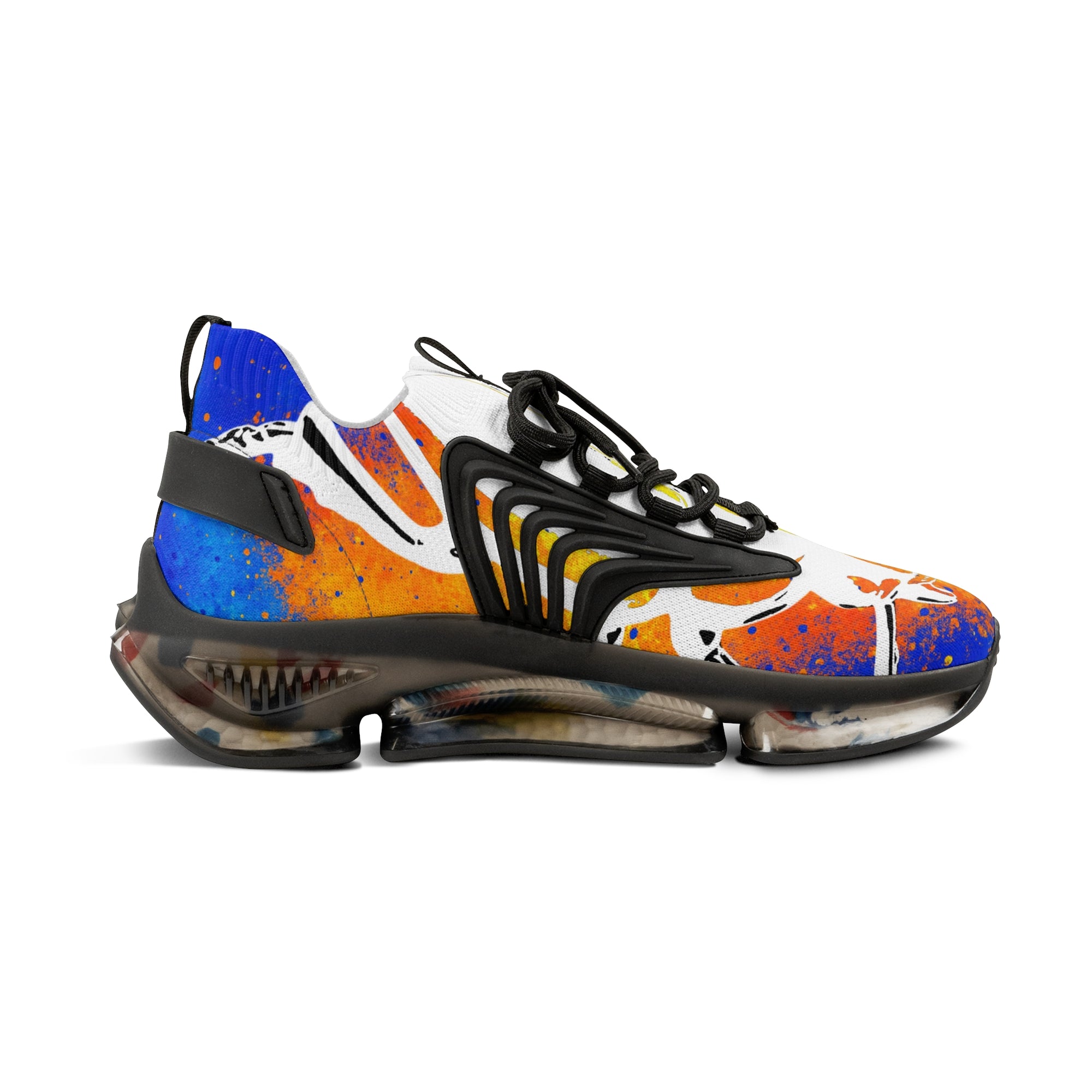 👟 “GLITCHSTEP V1A” Quantum Mesh Sneakers – Cosmic Graffiti Edition