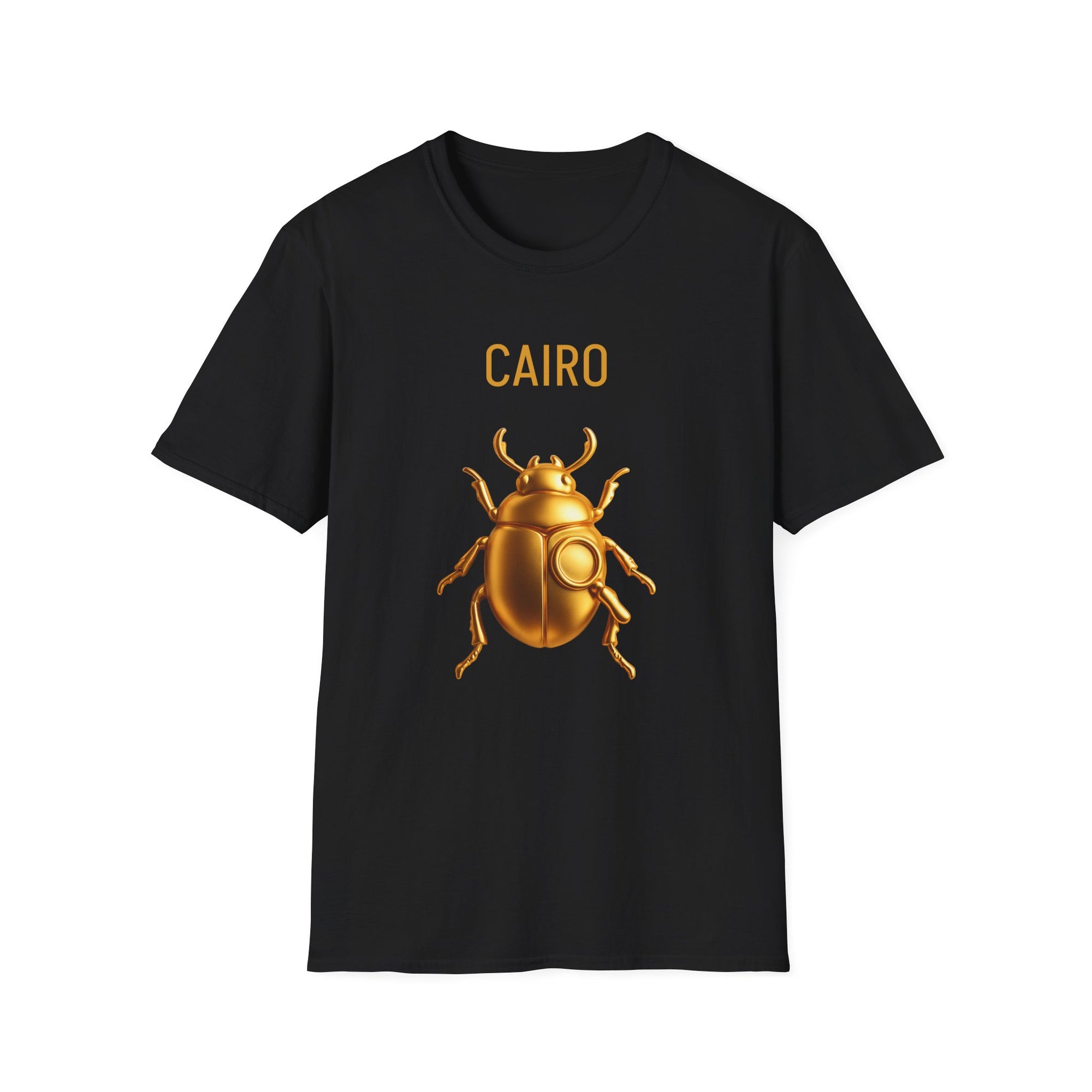 Cairo - Golden Beetle Unisex Softstyle T-Shirt
